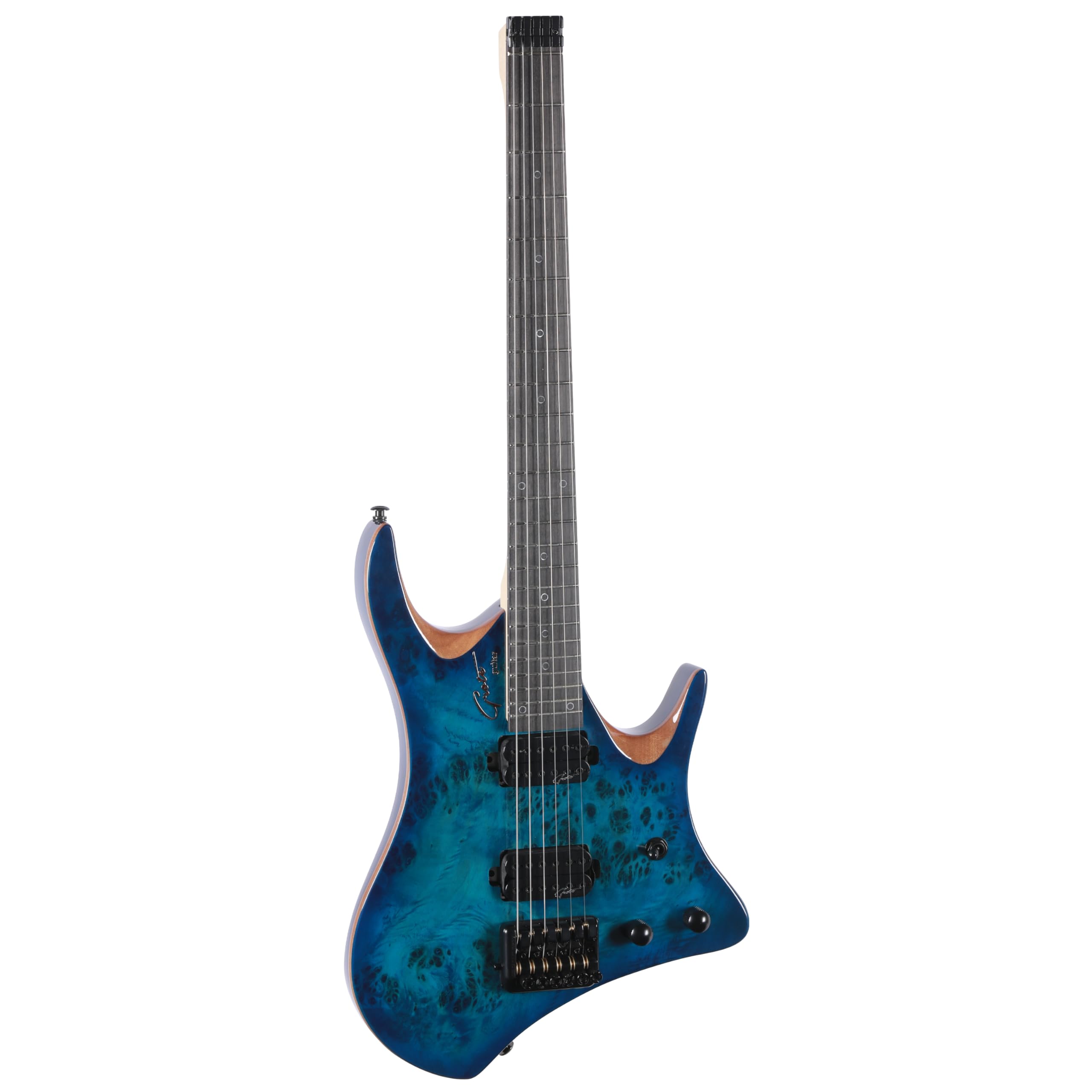 Amazon.com: Grote Headless Electric Guitar Mahogany Body Maple