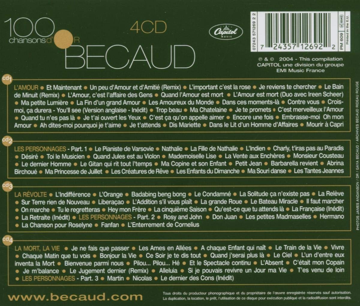 100 chansons d'or