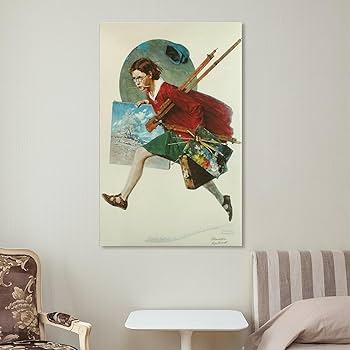 Amazon.co.jp: Norman Rockwell ノーマン・ロックウェル 絵画 ポスター