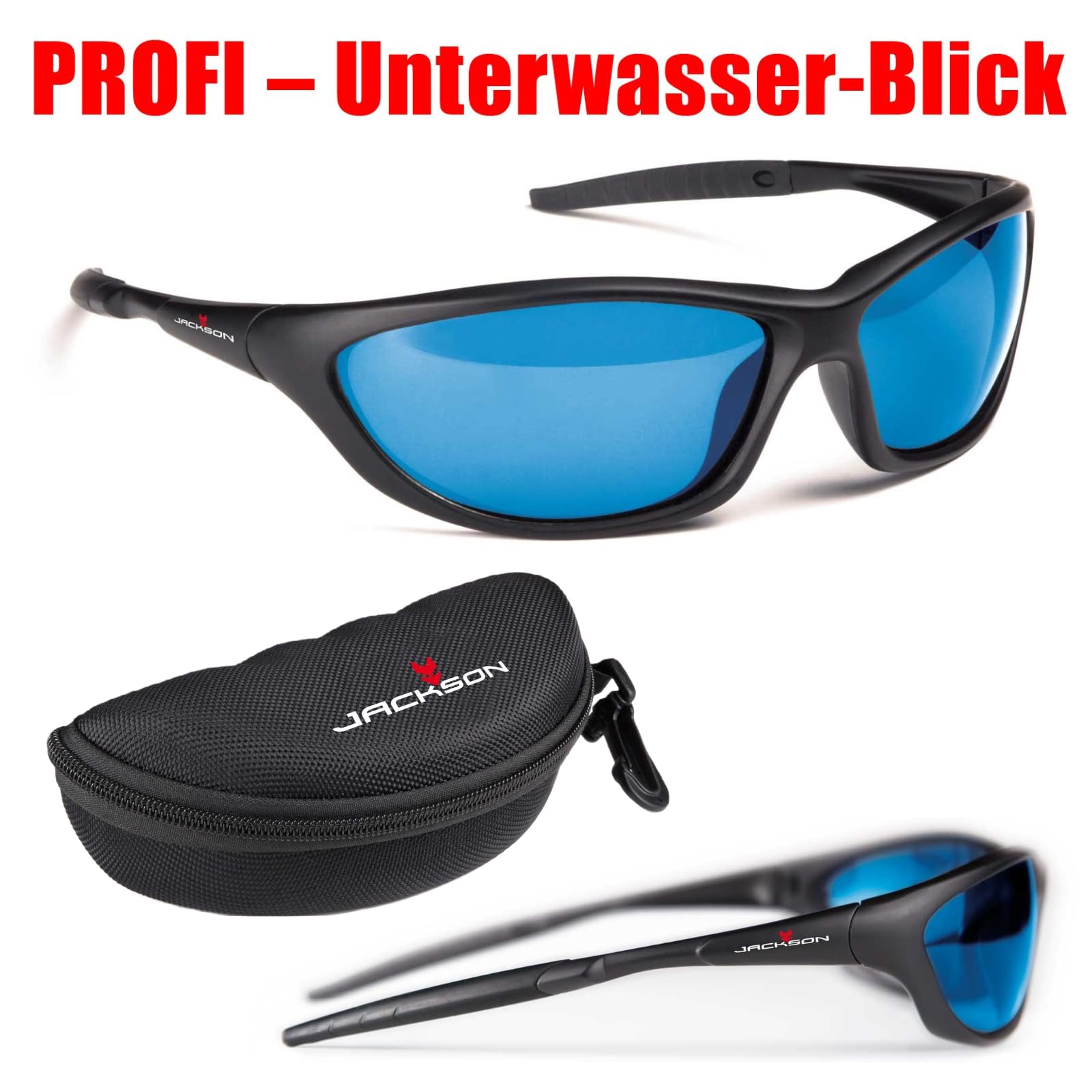 Polarisierte Sonnenbrille Jackson Gläser
