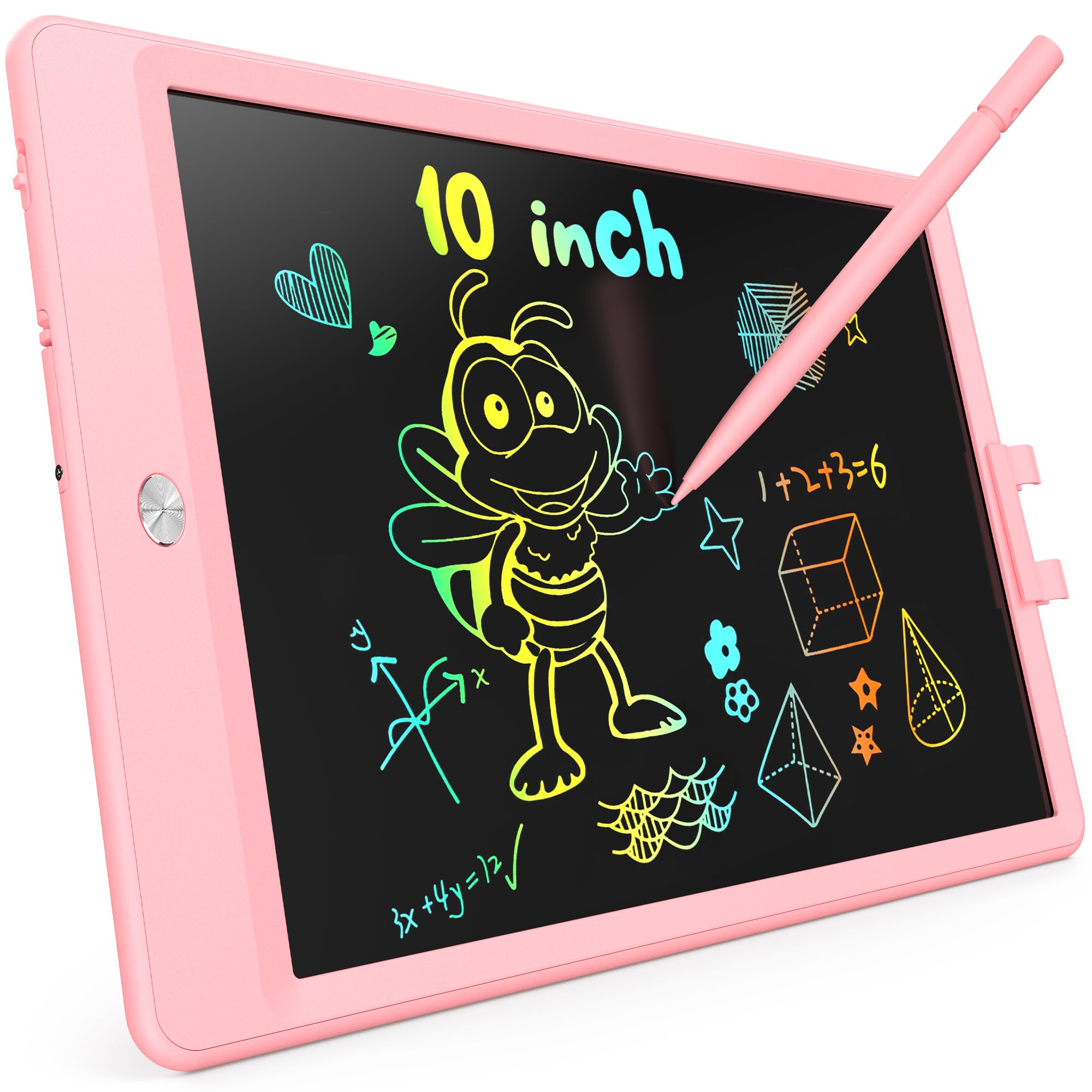 KOKODI LCD Drawing Tablet 8.5 Inch for Girls Boys, Valentine's Day Easter Birthday Gift for Kids, Toy Gifts for 2 3 4 5 6 7 Years Old, Children Board Magnetic Drawing Board Educational Reusable (Blue) — view 10