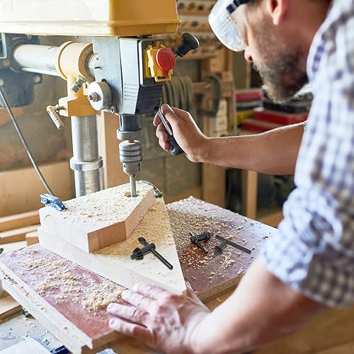 Miniatura 6 de Llave de taladro de 6 tamaños, llave de repuesto de acero al carbono resistente, llave de mandril para herramienta de sujeción de taladro (diámetro