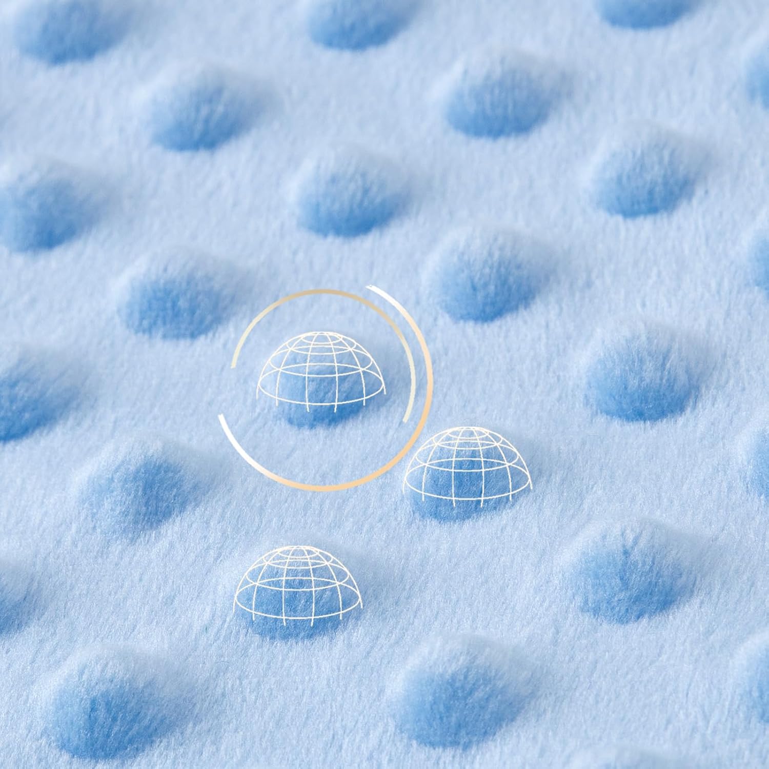 Baby Blanket, with lace Ruffles and Bow Ties, 31.5 * 31.5 inches,Suitable for Babies Aged