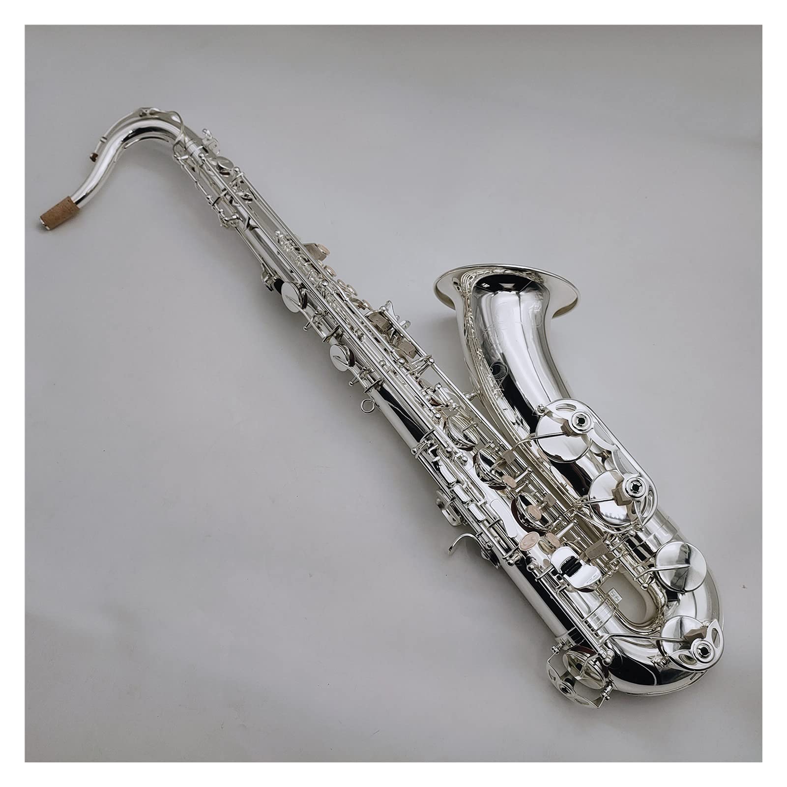 Sax Principianti Kit Strumento Musicale Professionale Placcato Tunor Saxophone BB Tunor Strumento Musicale Professionale con Cassaforte Strumento a fiato