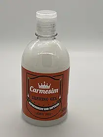 Carmesim Shaving Gel para Barbear 500g - Máximo Frescor e Maciez com Alta Emoliência