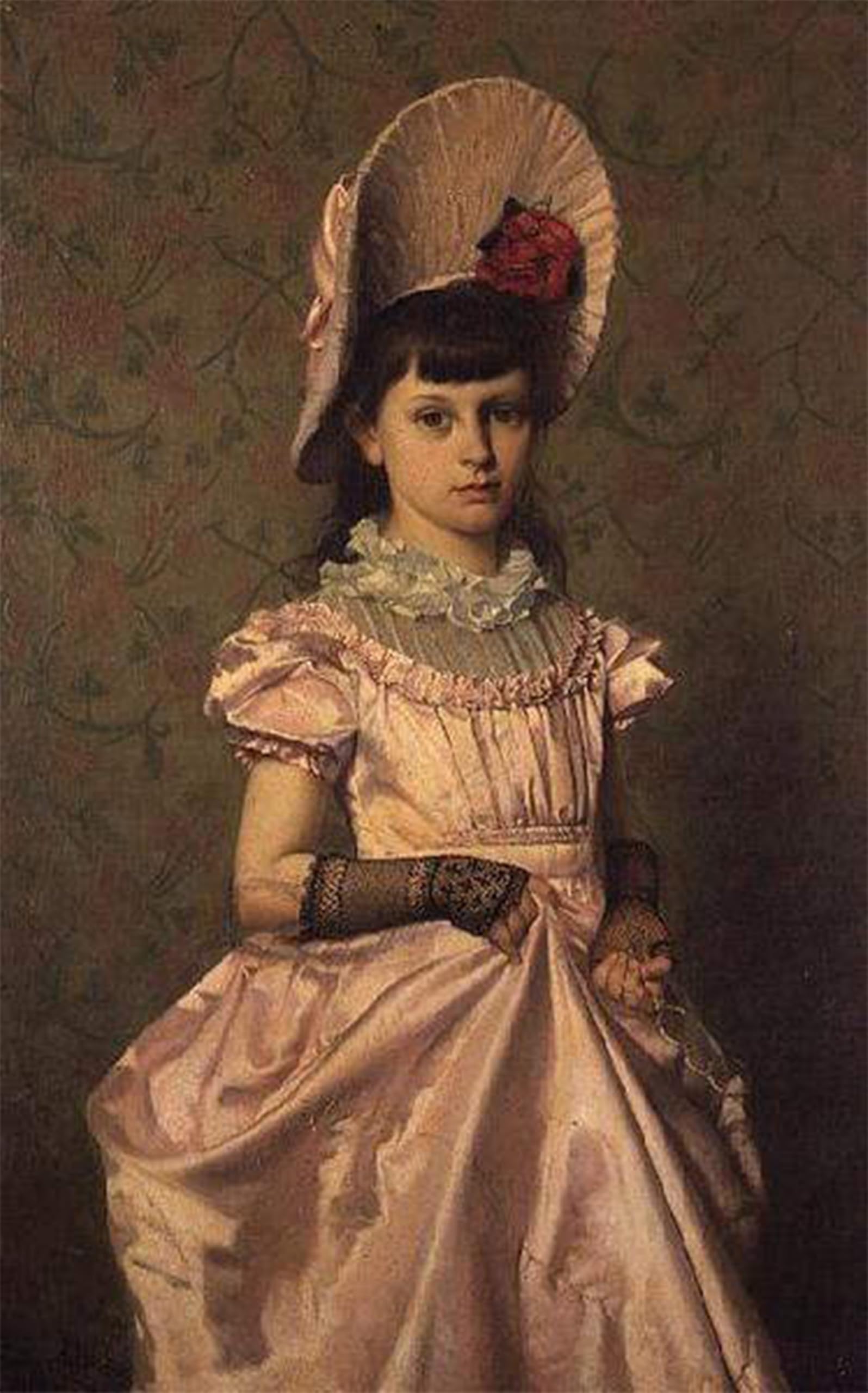 Posteriik Girls No Frame Famous Print Pop Art Wall Art Graffiti Portrait Of A In Pink By Emile Claus Art Prints For Home Decor 60X90cm