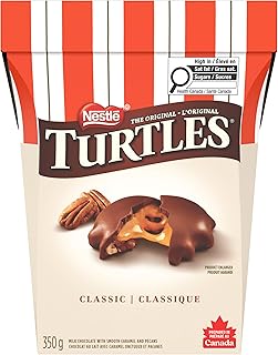 Turtles Nestle The Original 100% Pecan Box 350G/12.34Oz (Imported From Canada)