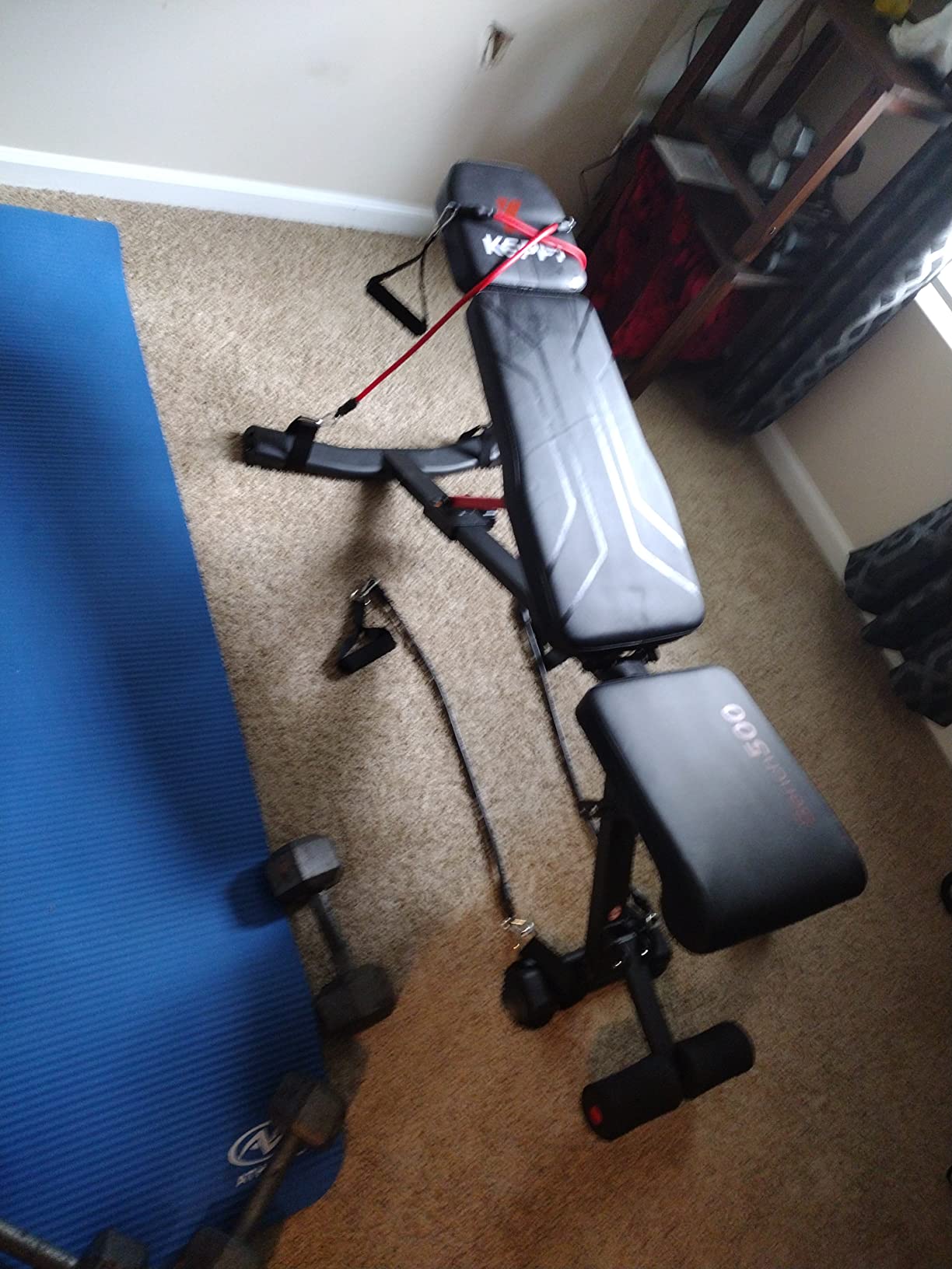 25/mo Finance Keppi Adjustable Weight BenchFoldable Workout Bench