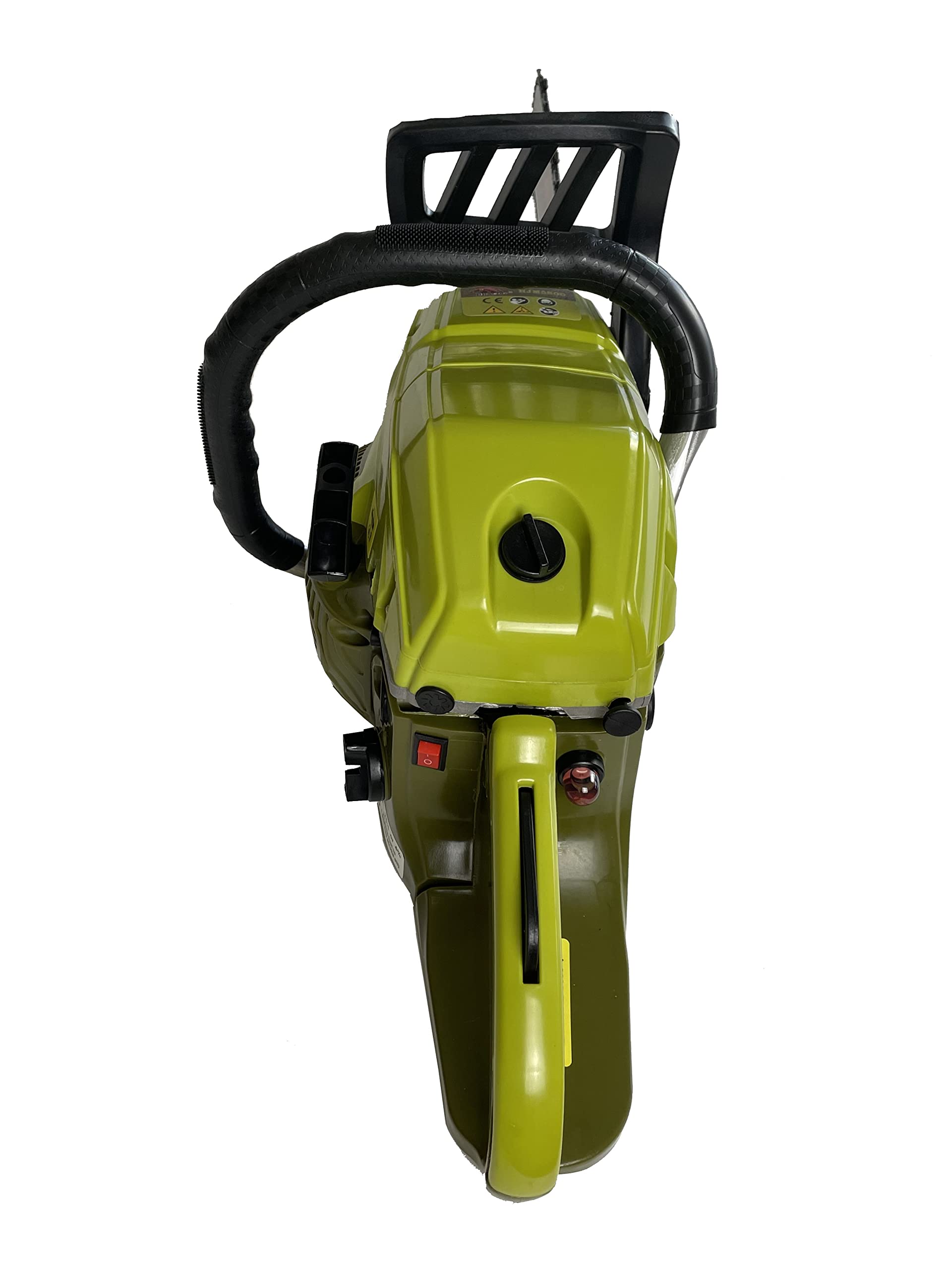 BRACOG Motosierra Gasolina Profesional Amazona (58 cc, Espadín 50cm). Motosierra Anti-vibración con Cadena 20" Motor de 2 Tiempos, 3.2 cv. Motosierra de Alto Rendimiento Arranque Easy-Start