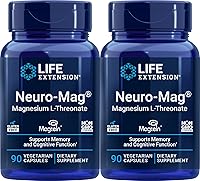 Vista 1 de Life Extension Neuro-mag L-treonato de magnesio, 90 unidades (paquete de 2)