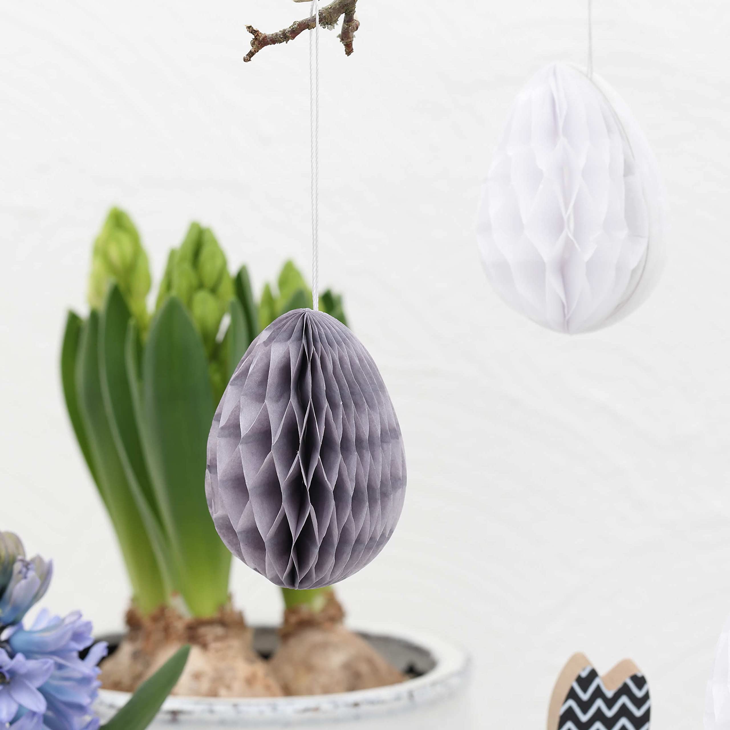 Hanger paasei, uitvouwbaar, papier, groen online kopen?| Dille & Kamille