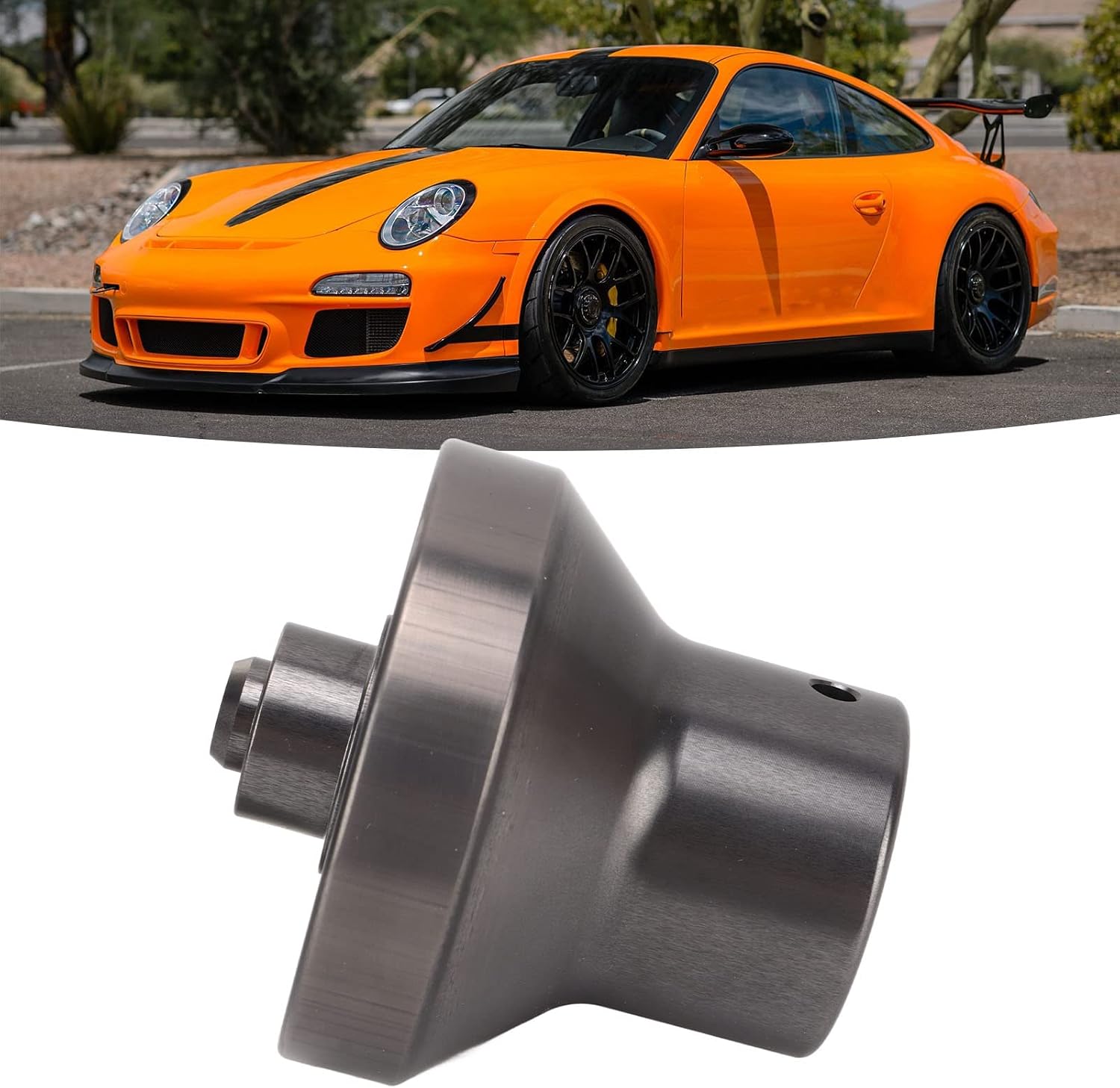 Centre Lock Wheel Nut Socket Wrench,Drive 15 Teeth Centre Lock Wheel Nut Socket Aluminum Remover Installer Wrench Repair Tool for 911 918 Hand Tools