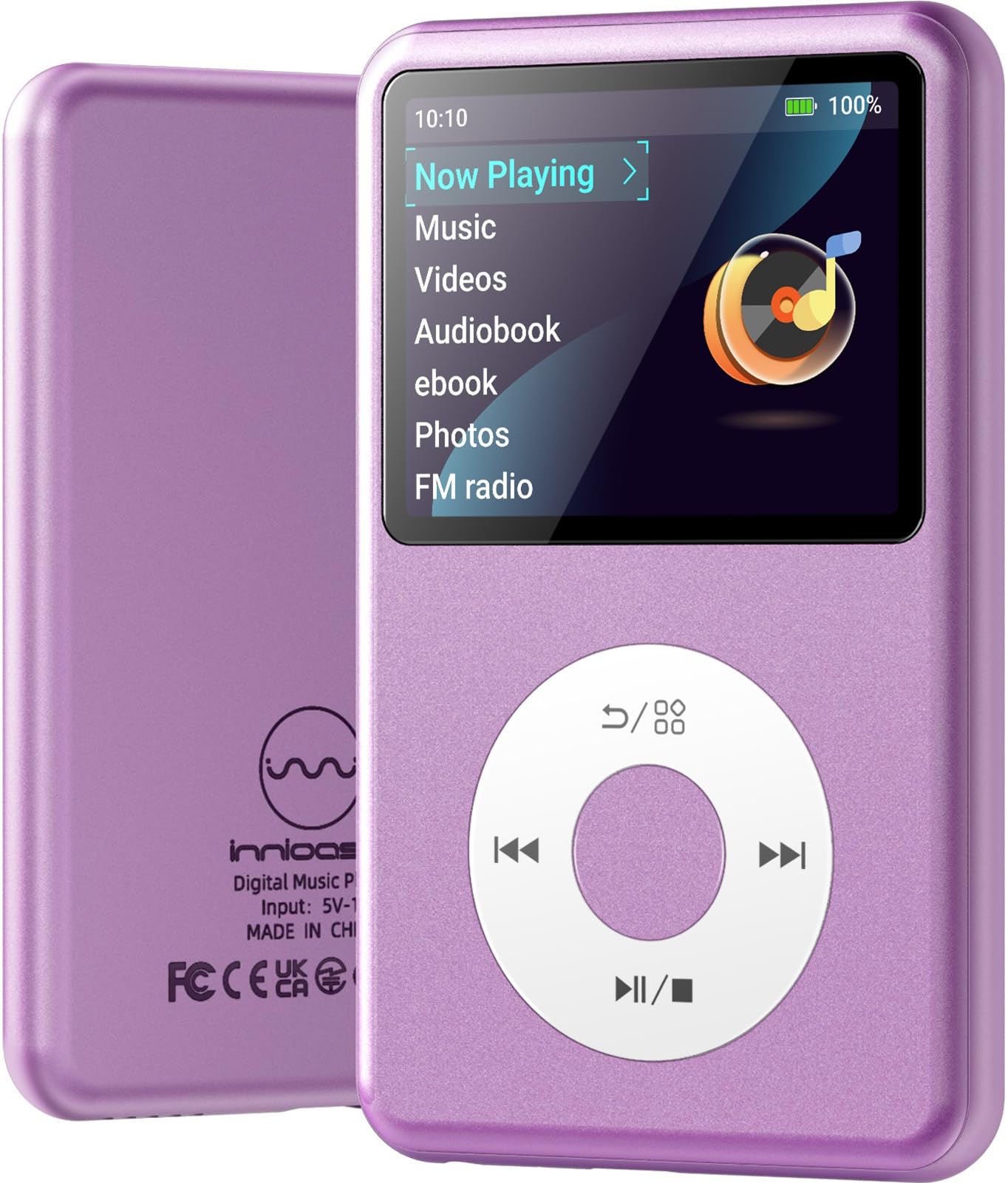 64Gb Mp3 Player with Bluetooth Y1 Portable Music Digital Players Supports Playlist Audiobook Video Nice Gadget for Kids Black — view 14