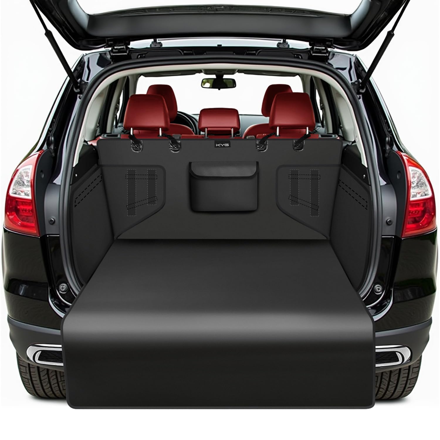 APOINBV Car Boot Liner Protector,for Lexus UX 250h 2017-2020 Dog Boot Protector Nonslip Washable Dog Boot Cover with Side Protector Cargo Cover Mat