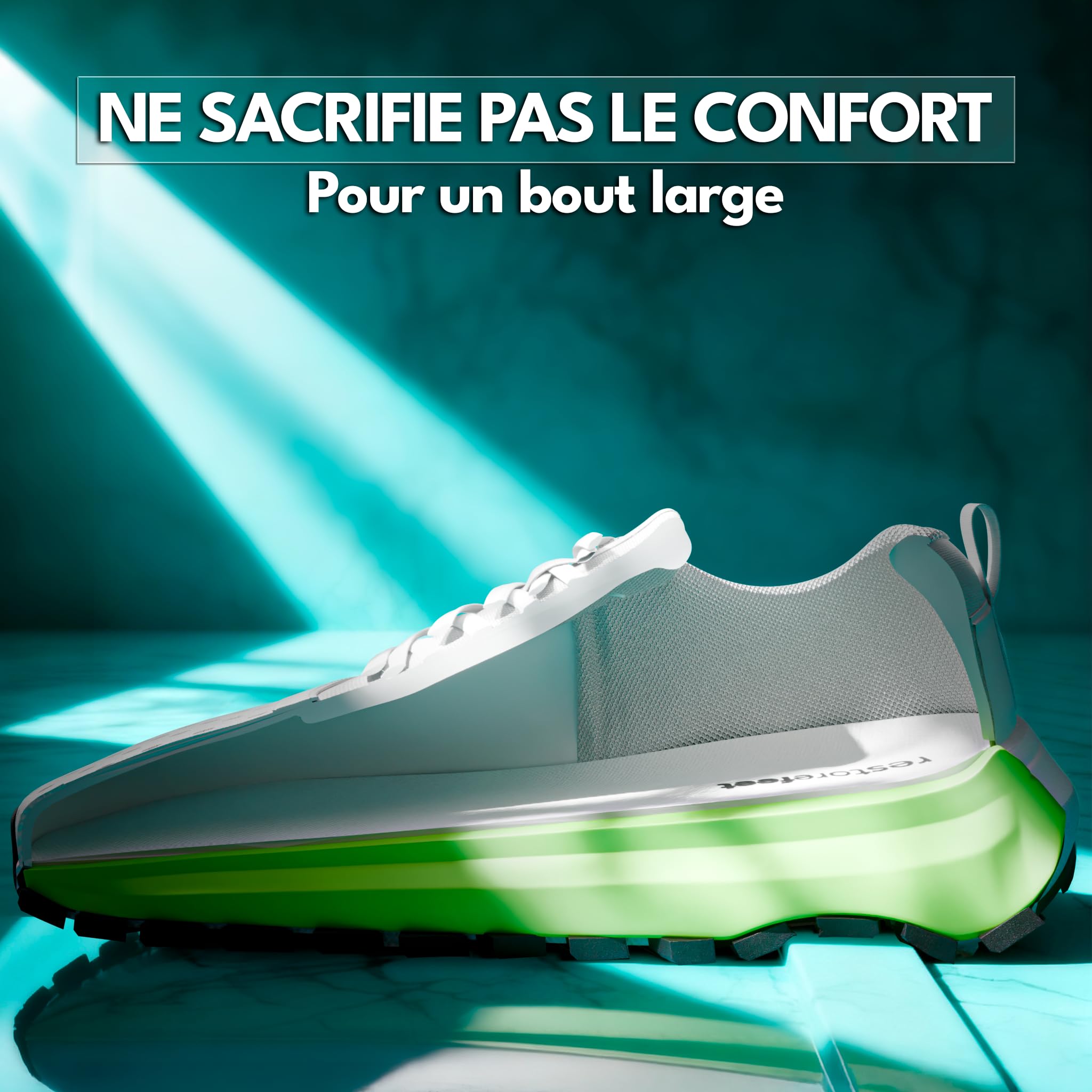 RestoreFeet Chaussures de Sport Homme et Femme | Chaussures Anatomiques de Transition | Confortables pour Sport et Usage Quotidien