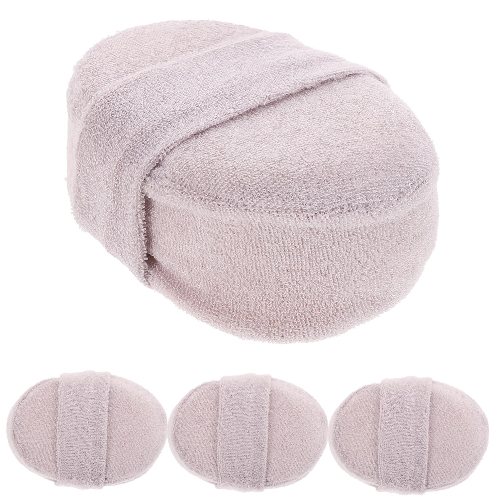Healvian 12stücke Exfolierende Luffa-bade-schwamm-pads Teiliges Natürliche Peeling-schwämme Für Männer Und Frauen Sanfte Hautreinigung Und Pflege Für Entspannende Duscherlebnisse