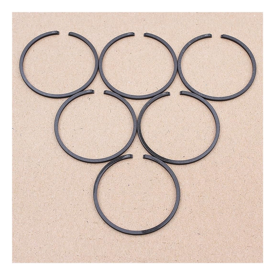 Segment de piston 38 mm améliorant la compression des moteurs 136 141