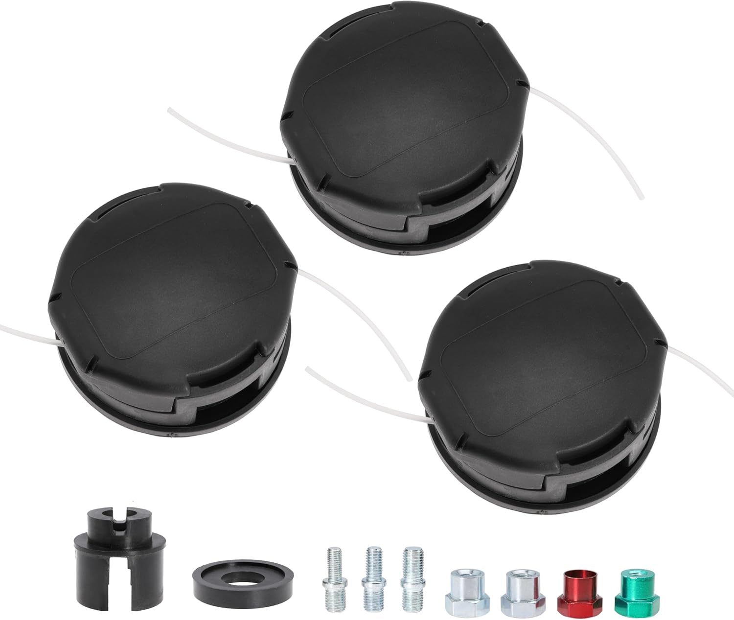 Speed Feed 400 Trimmer Head for Echo SRM210 SRM211 SRM225 SRM230 for SHINDAIWA C230 C242 C2510 for Echo Weed Eater PAS210 PAS211 PAS225 PAS230 with Accessories Replace 99944200907 (Trimmer-03-WTS)