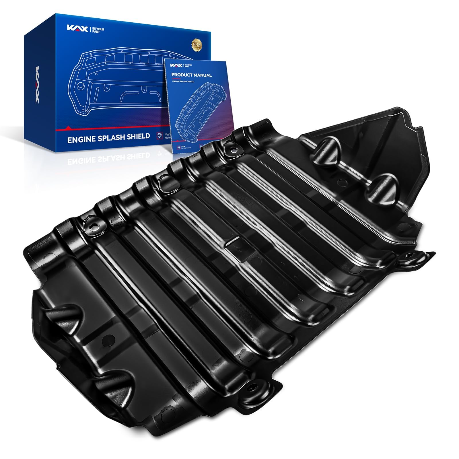 KAX Engine Splash Shield fit for 2007-2013 Chevrolet Avalanche, 1Pc