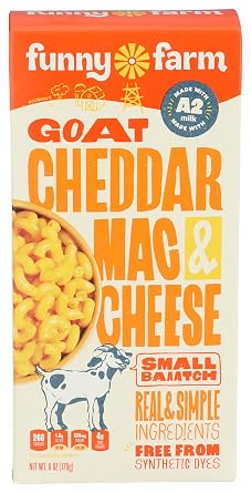 Funny Farm - Macaroni & Cheese Dinner Goat Cheddar Cheese - 6 oz.