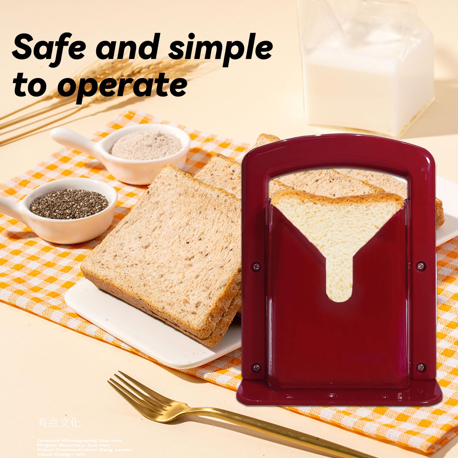 XPAPOV Bagel Slicer - Safe & Easy Slices -6 XPAPOV Bagel Slicer - Safe & Easy Slices -6