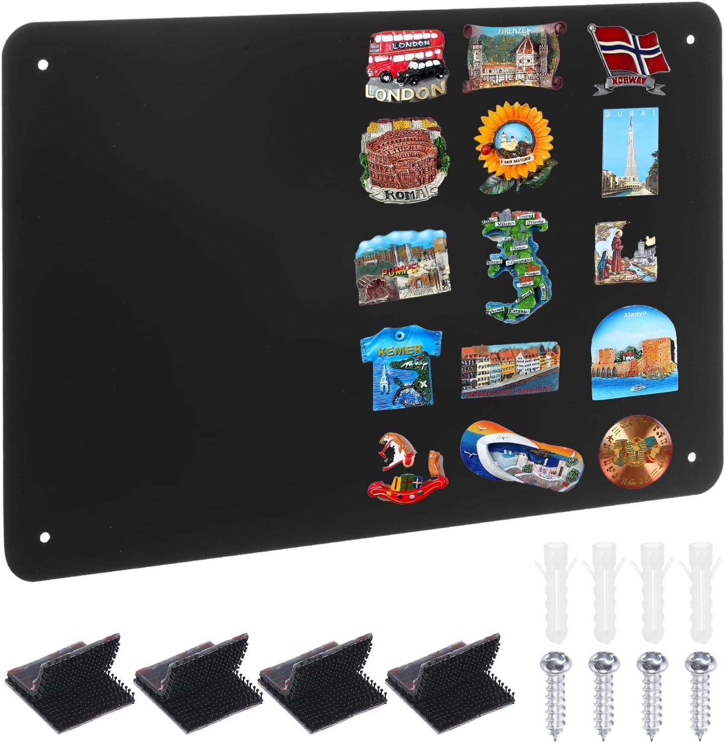 Amazon.com : PATIKIL 11x17 Magnetic Board, Magnet Board Magnetic Wall ...