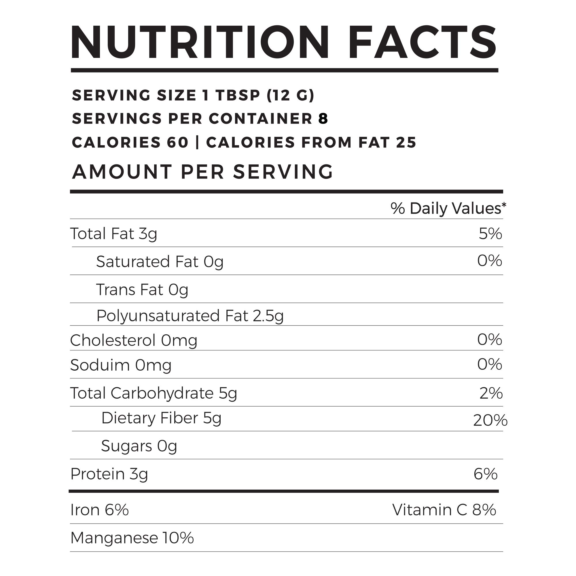 Pink Harvest Farms Chia Seeds Pouch (100 g)