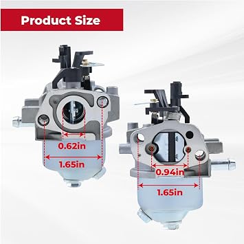 NIMTEK XT675 14 853 55-S Carburetor for Kohler 149cc XT650 XT675 XT6.5 XT6.75 Engine MTD Lawn Boy Toro Lawn Mower with 14 083 15-S Air Filter