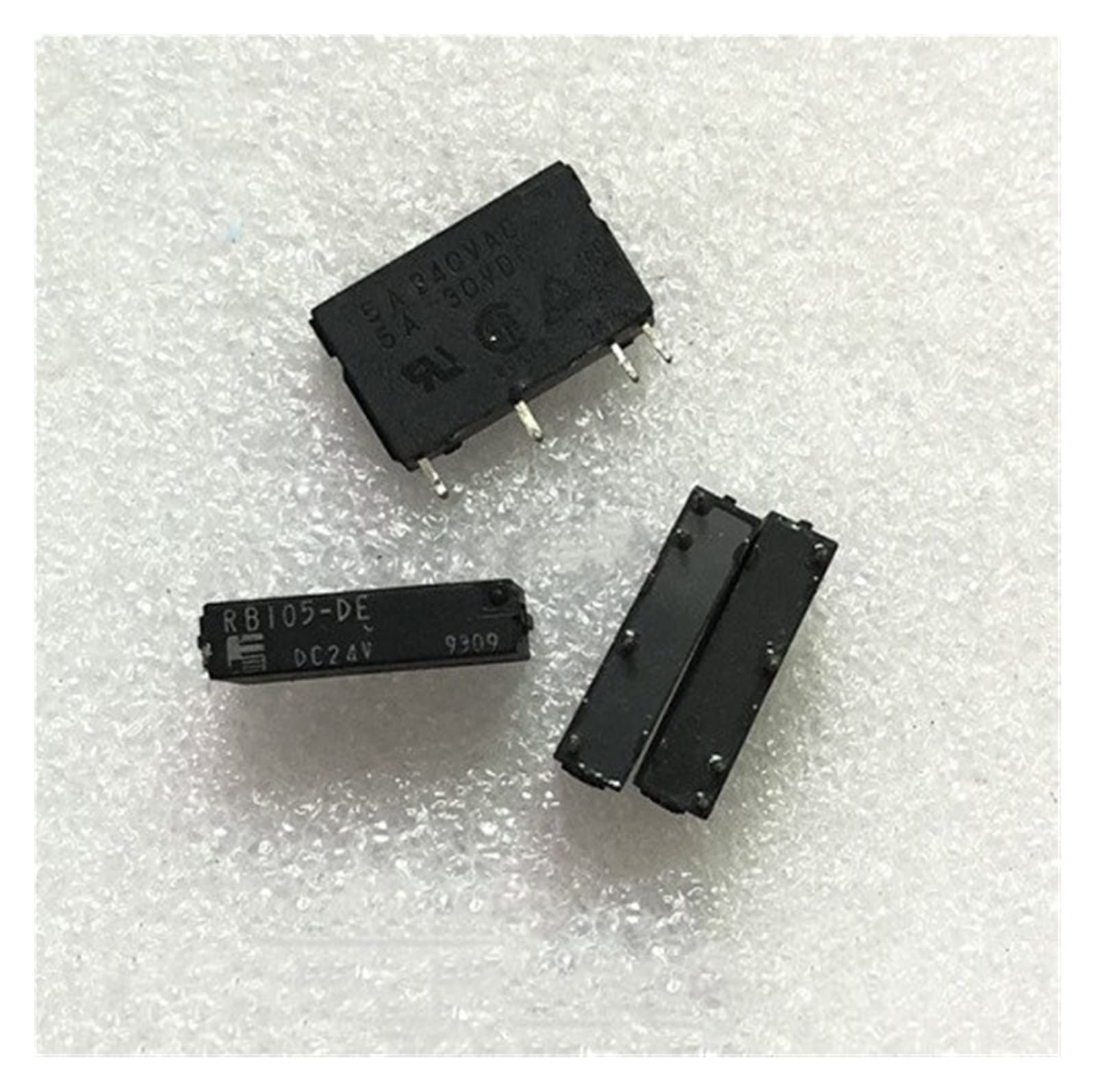 Elektronische Teile 5 teile/los Relais RB105-DE RB105 DE DC24V RB104-DE RB104 DE DC24V RB104-DE-24VDC RB105-DE-24VDC 5A 4PIN