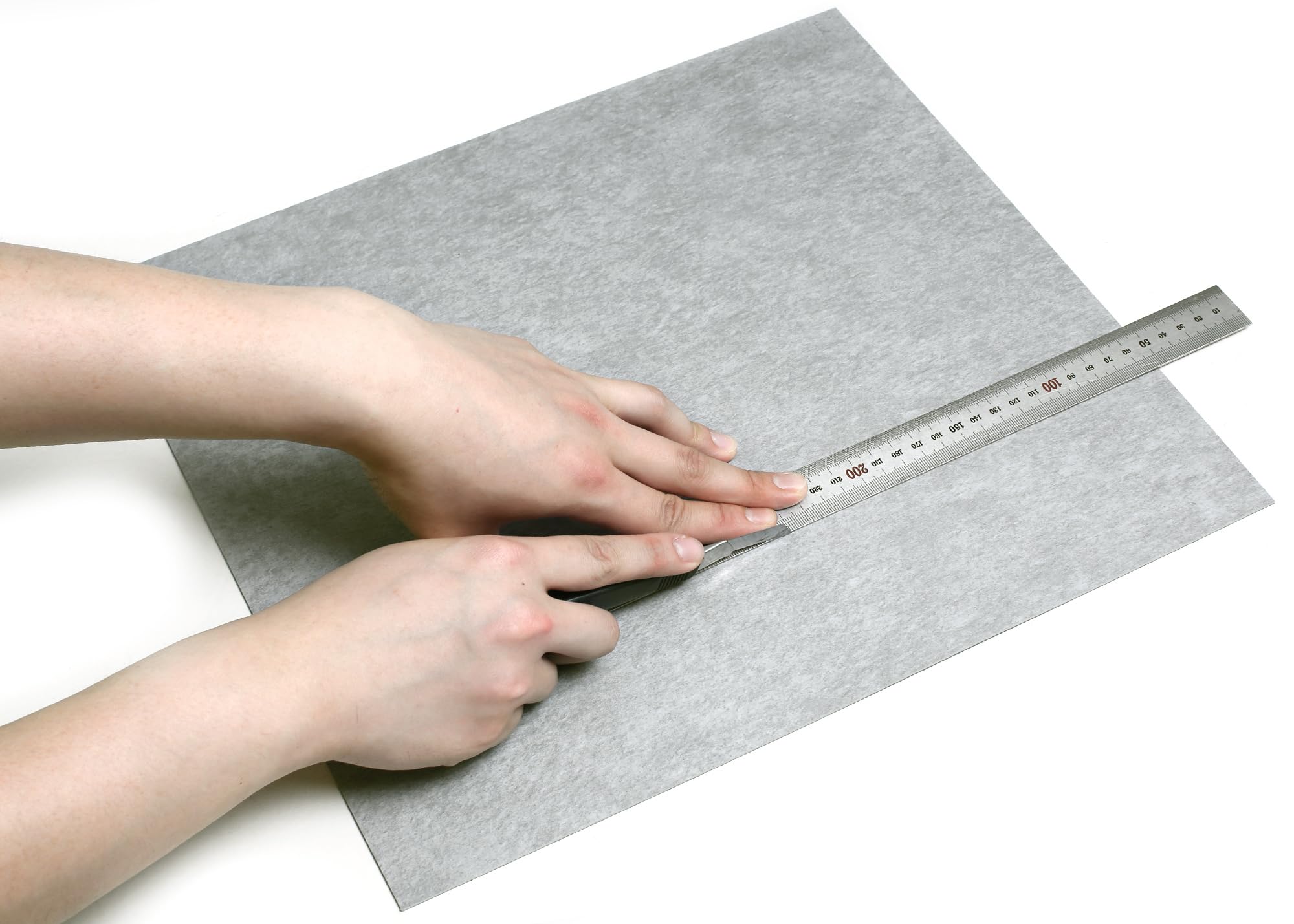 ROSEROSA LVT-ECK-212 - Piastrelle per pavimenti in vinile con nucleo rigido in cemento, spessore 2 mm, impermeabili, autoadesive, resistenti, 40 cm x 40 cm