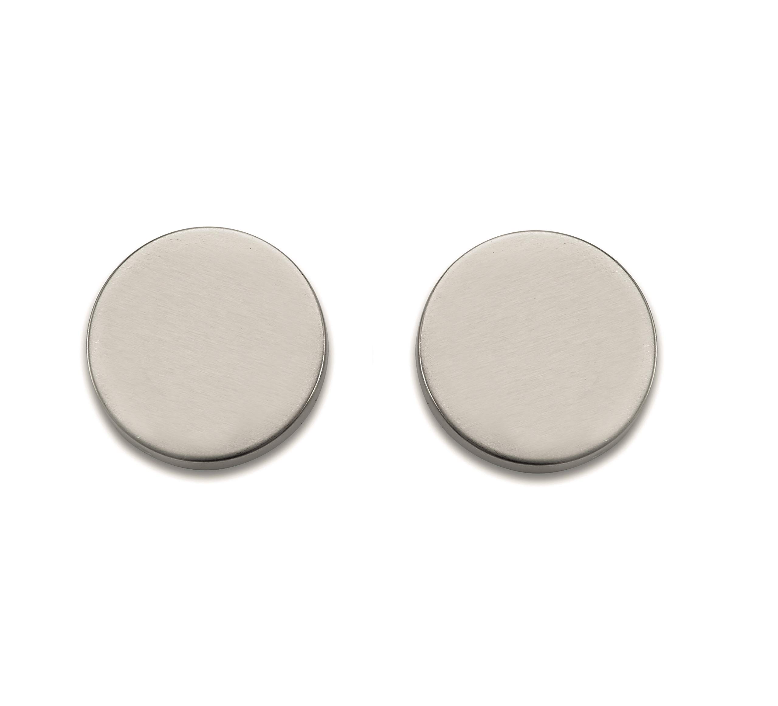 Bricard Stainlesssteel Tempo 667029 Door Rosettes, Stainless Steel, 1 Pair
