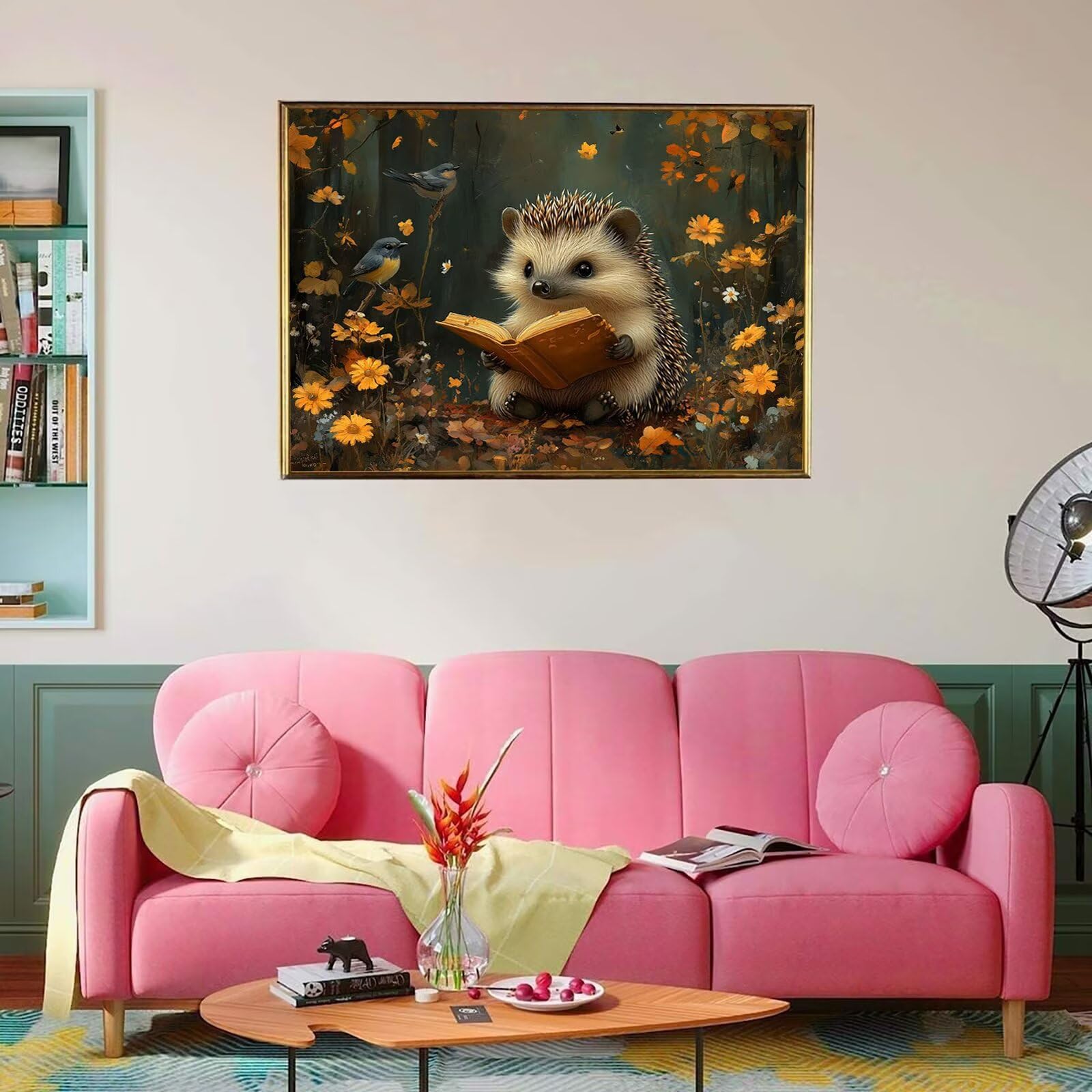 Puzzle 2000 Teile Tier, Holzpuzzle Erwachsene, Klassisches Lernspiel Puzzle Igel, Groß Impossible Jigsaw Puzzles, Wunderschönes Deko Puzzes und Geschenke, Bastelset Erwachsene 99.5 X 70.5cm 8p-78