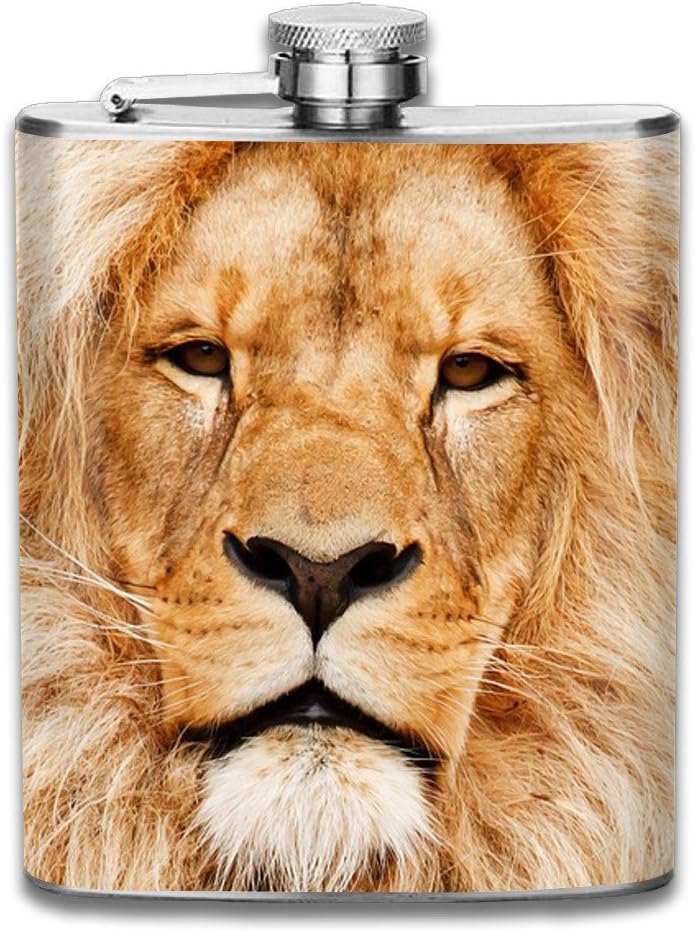 African Animal Tiger Stainless Steel Hip Flask Flasks