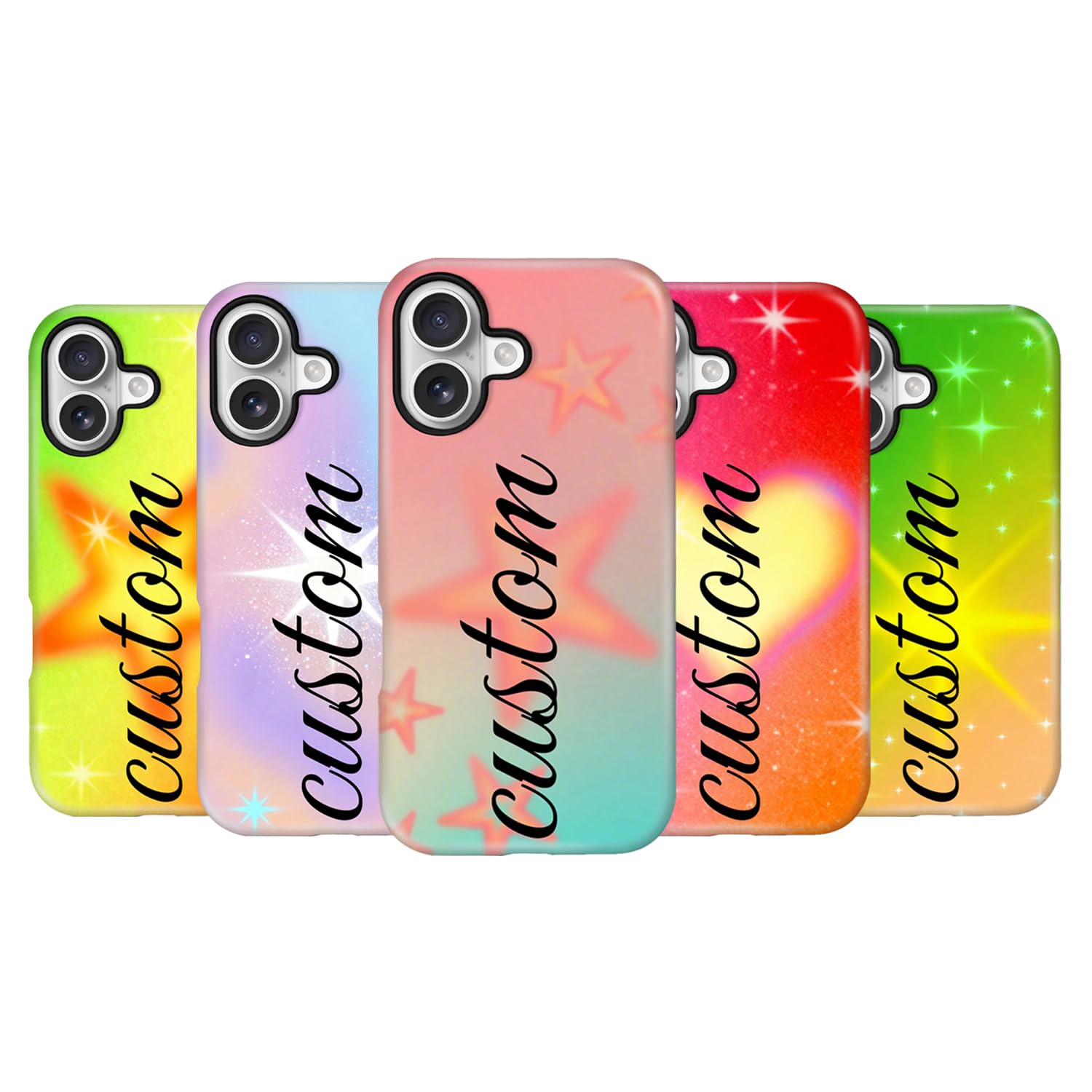 for iPhone 17 Air 16 Pro Max 15 Plus 14 13 Protective Case Compatible with MagSafe Personalized Customizable