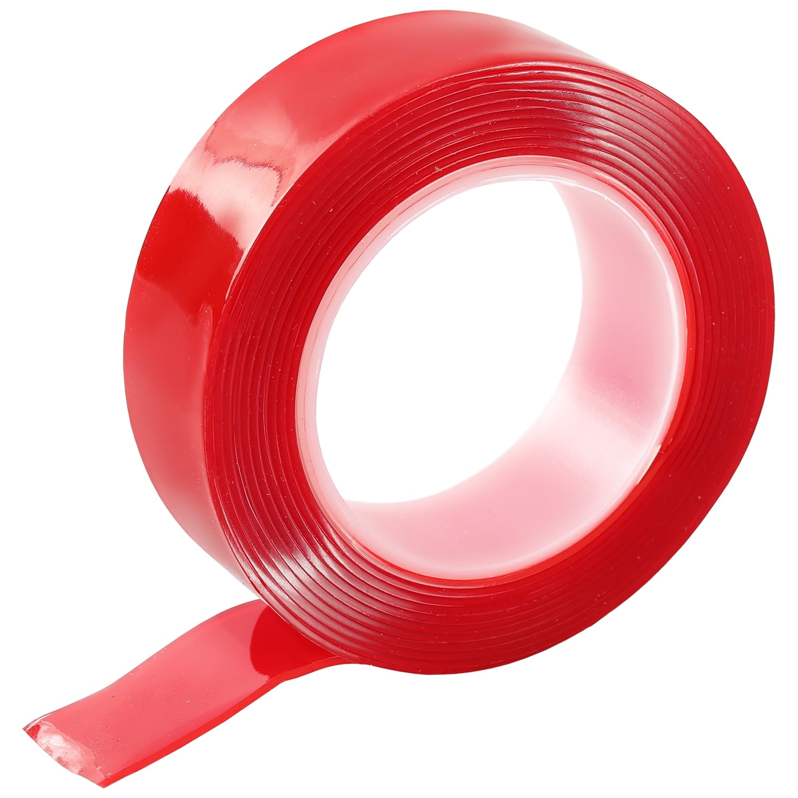 TECPO 20 x nastro biadesivo 1,8 m x 18 mm, trasparente, extra forte, universale, in schiuma acrilica Nano Band per la posa