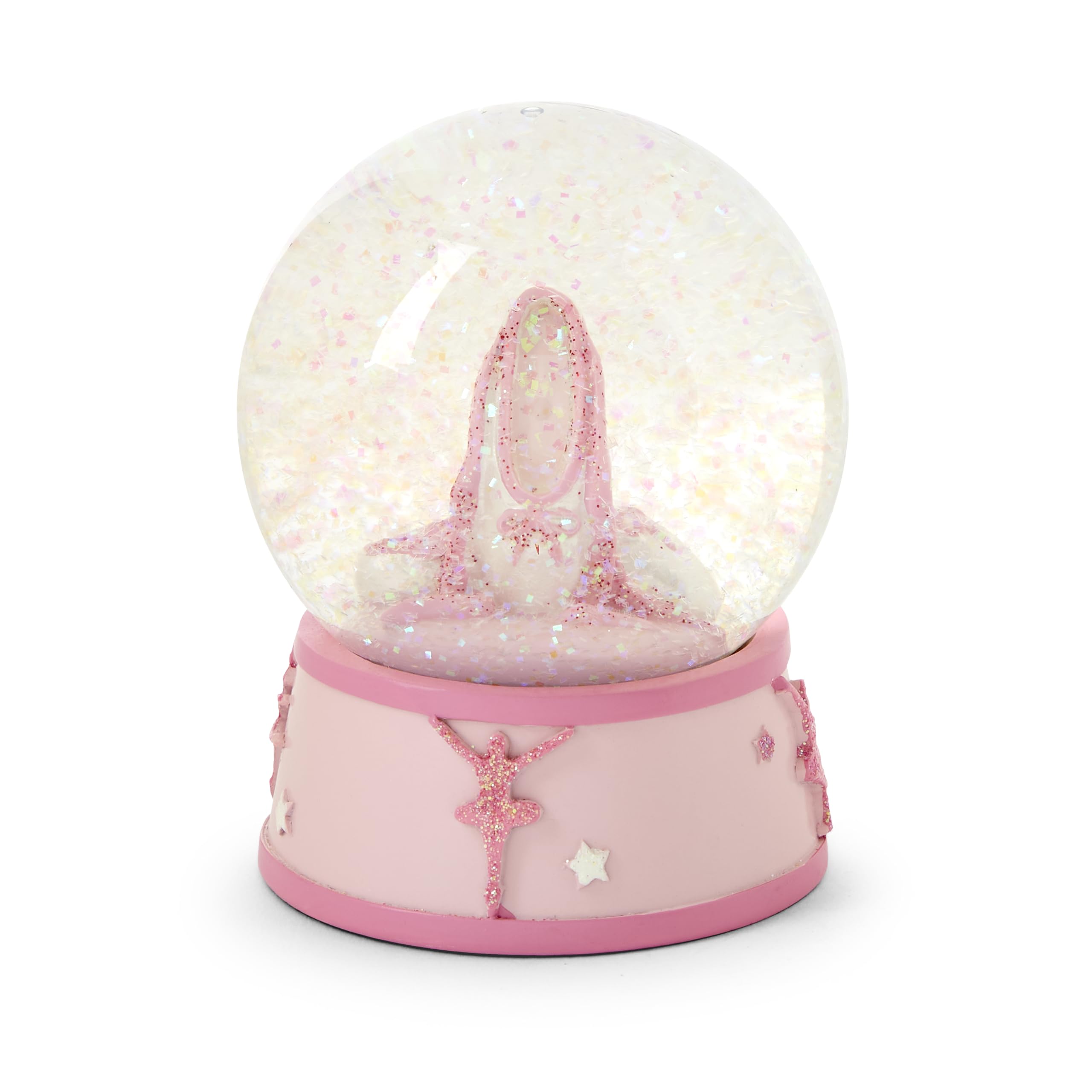 Mousehouse Gifts Girls Pink - Ballerina Snow Globe, Glass Christmas Globe For Ballet-Loving