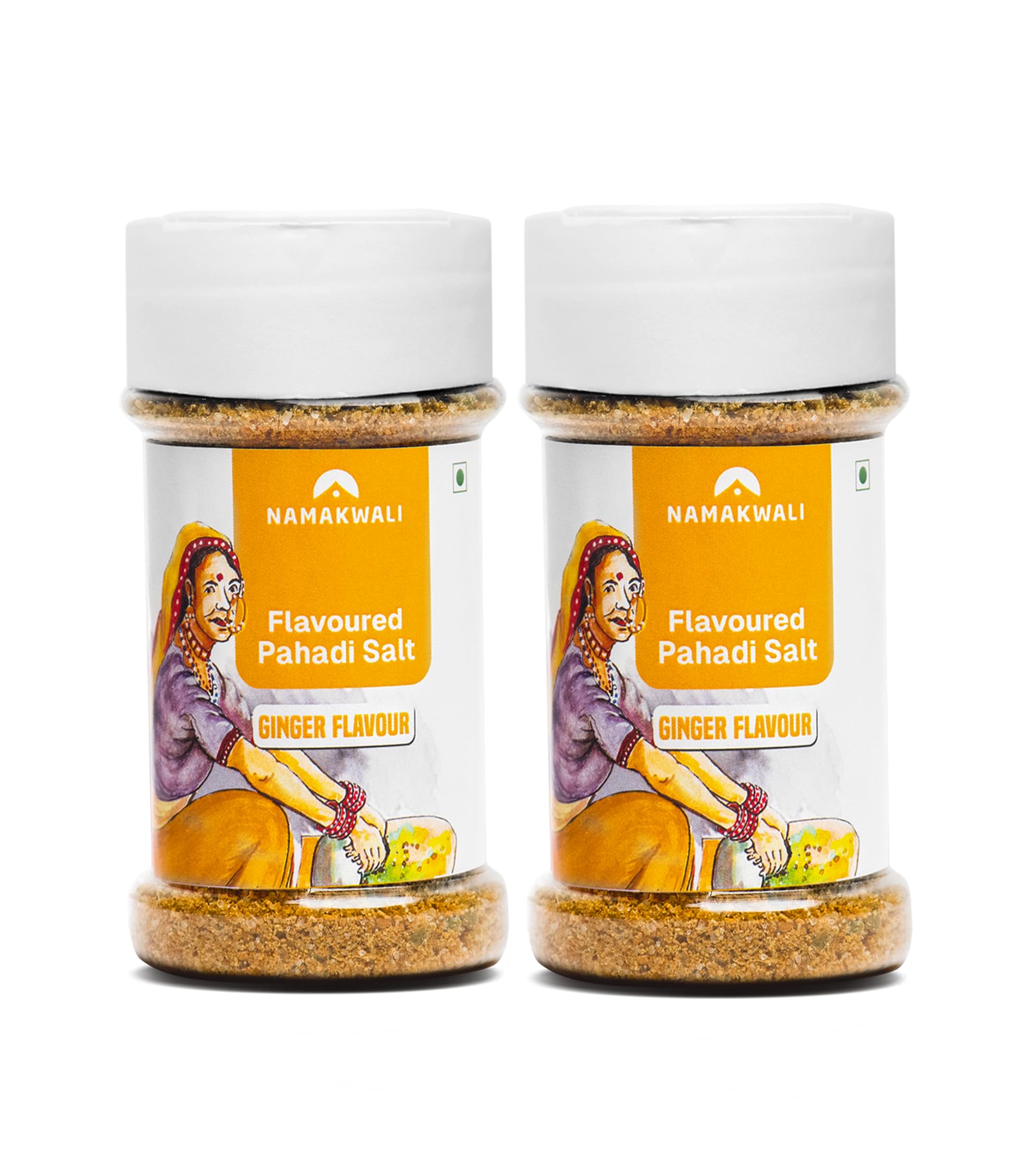 Namakwali Pahadi Flavoured Salt Hand Grounded On Silbatta (Lehsun Flavour), 130 Gram (Pack of 2)| Seen on Shark Tank India (B0BBMQRPNC) Amazon Price History, Amazon Price Tracker