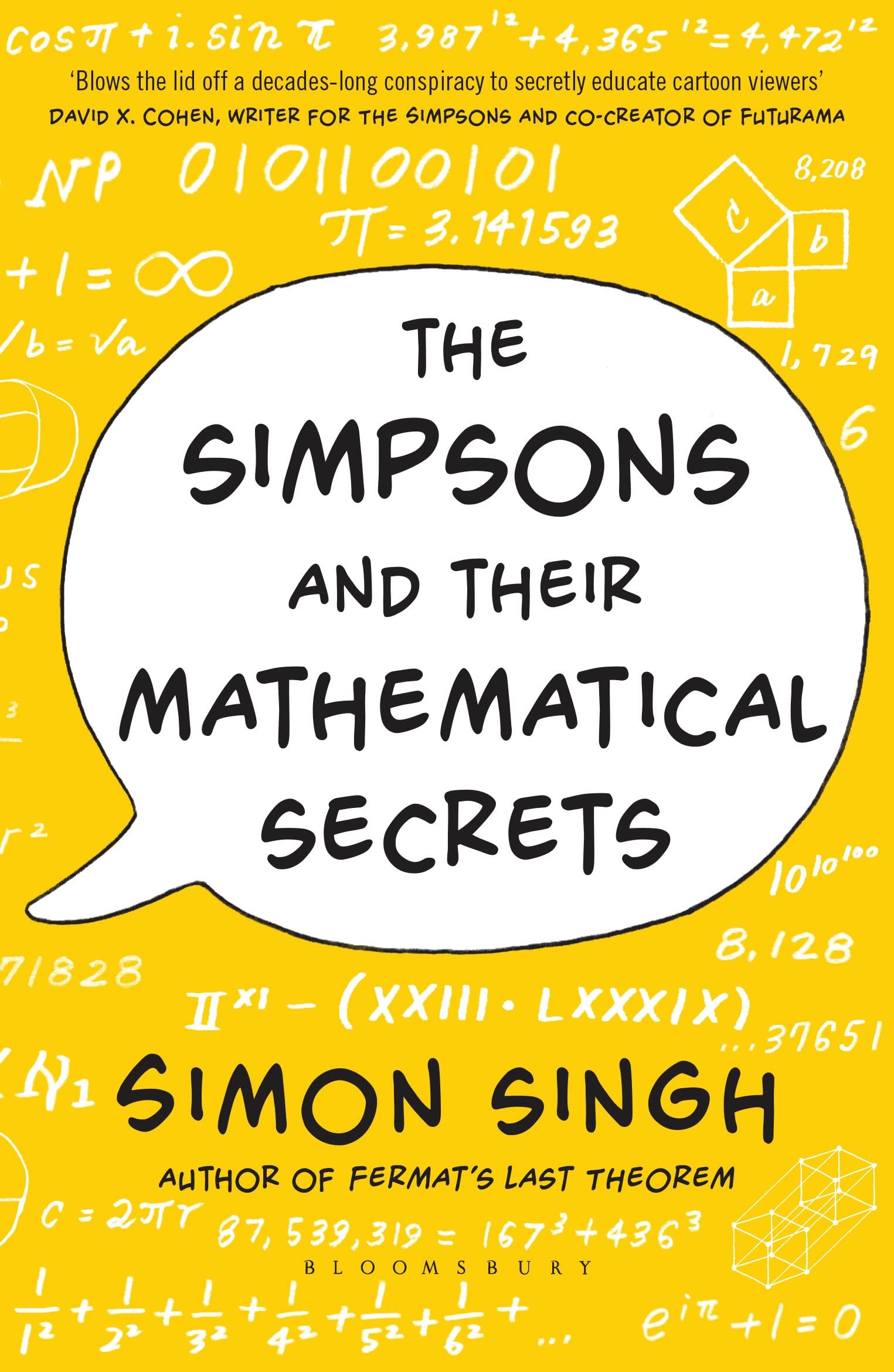 The Simpsons and Their Mathematical Secrets by Simon Singh PAPERBACK