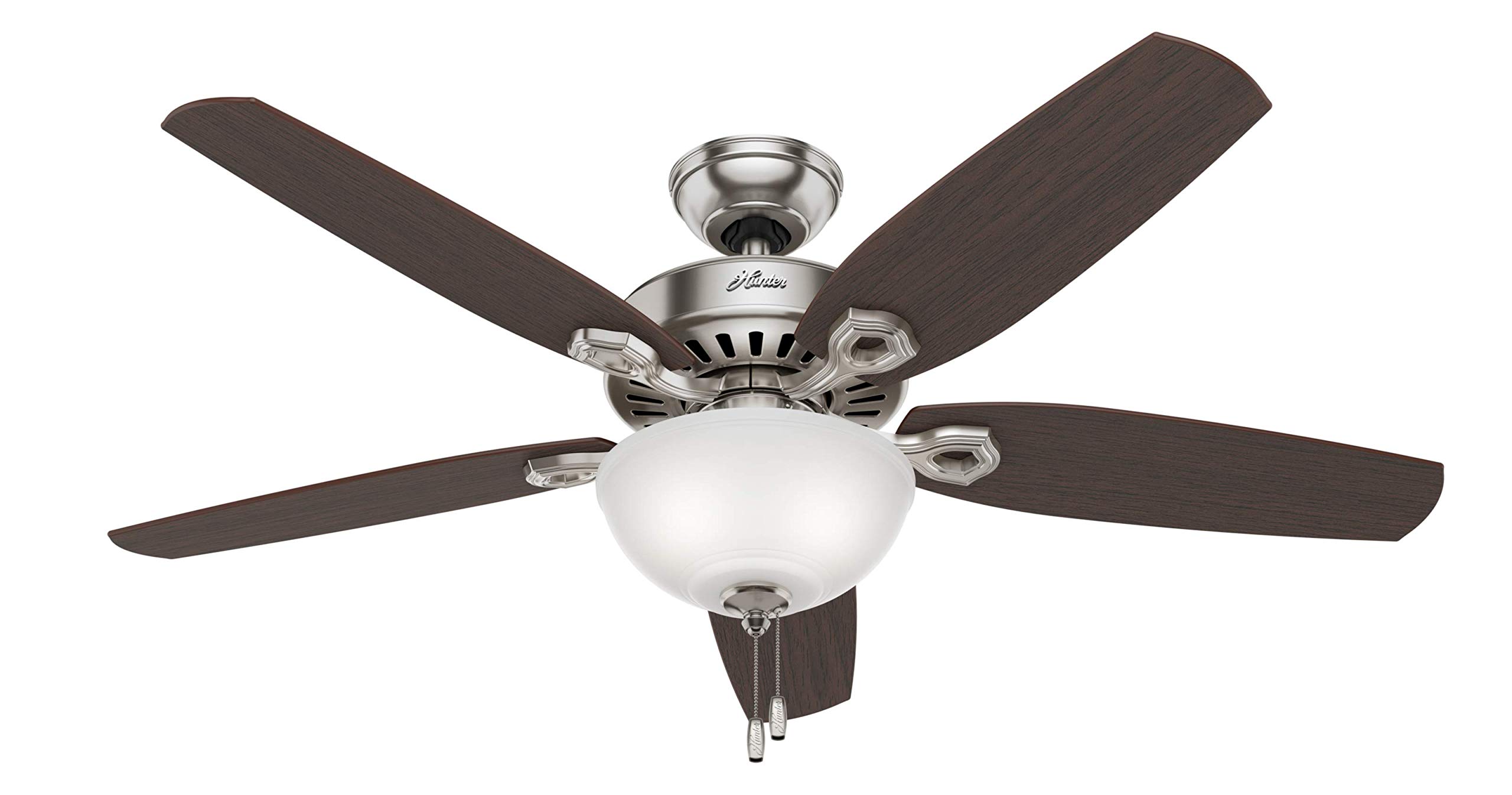 a.h① Hunter 52 inch Indoor Ceiling Fan with LED Light - Bronze Ceiling