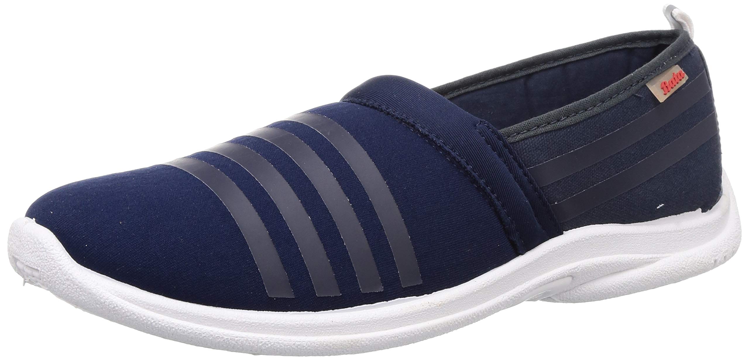Bata Womens SLIP ON SOFTY Ballerina (5599820_NAVY_4 UK) (B07V6GBQR9) Amazon Price History, Amazon Price Tracker
