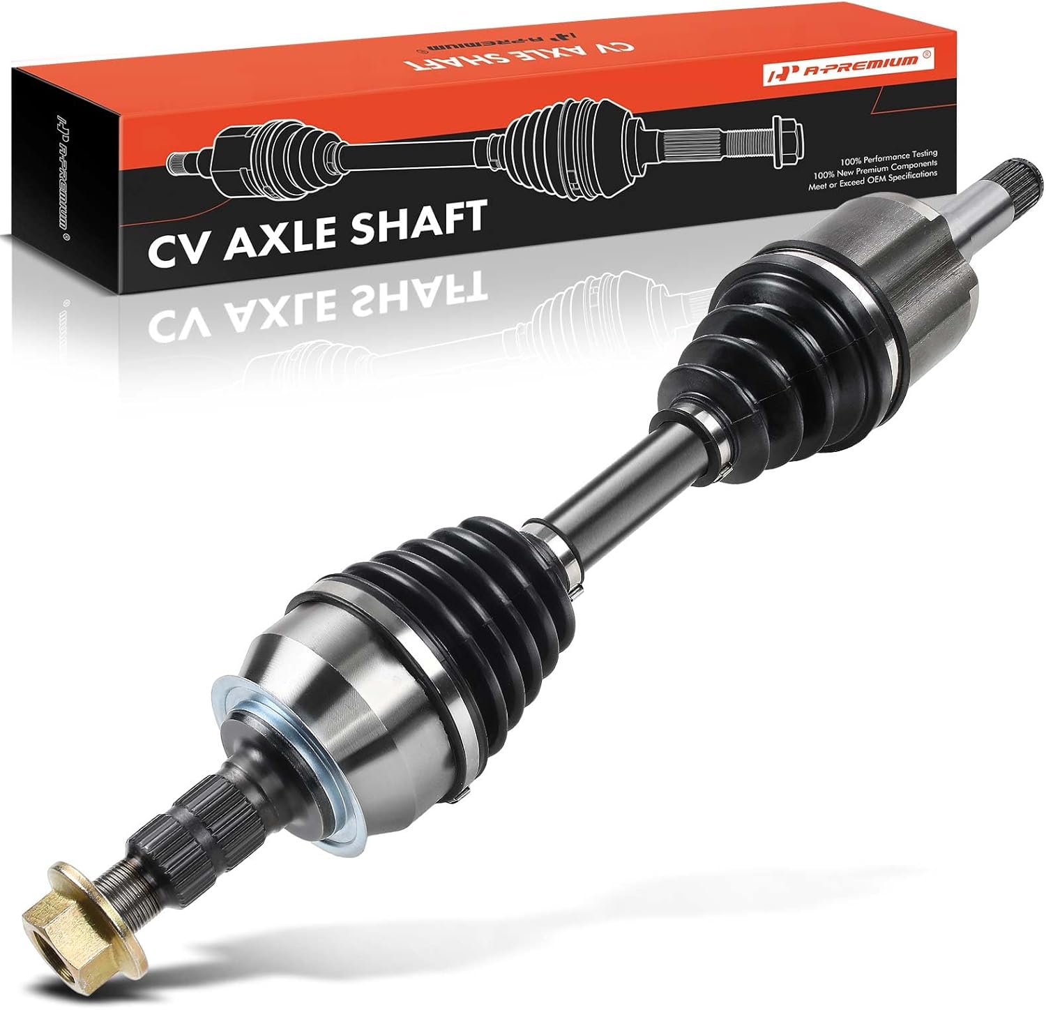 A-Premium CV Axle Shaft Assembly Compatible with Chevrolet Cruze 2014-2015 L4 2.0L & Buick Verano 2012-2017, Front Right Passenger Side, Replace# 13343403, 13390552