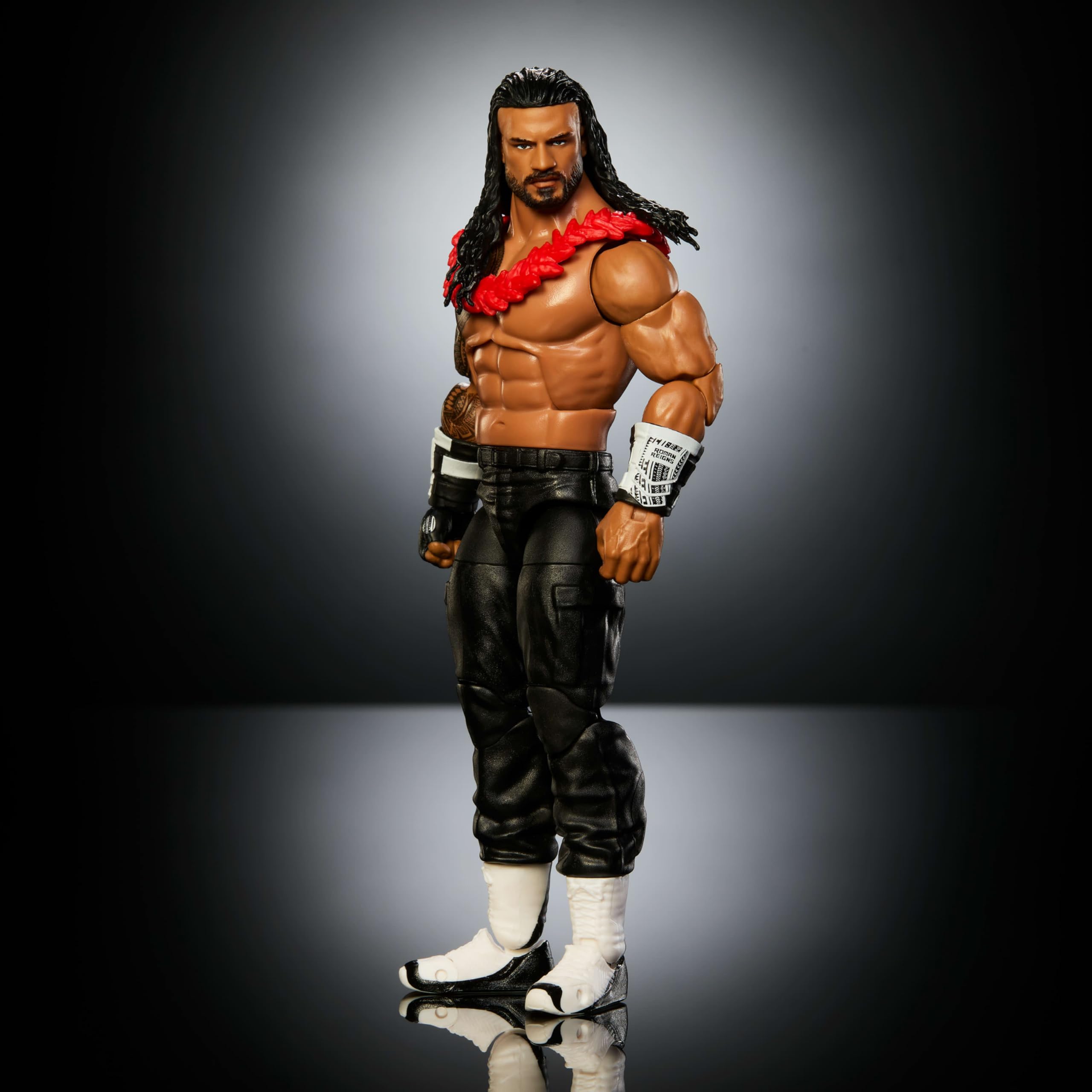 WWE Elite figurka i akcesoria, seria #126, zestaw 15 cm, kolekcjonerskie rzymskie panowanie z 25 punktami artykulacji i wymiennymi rękami