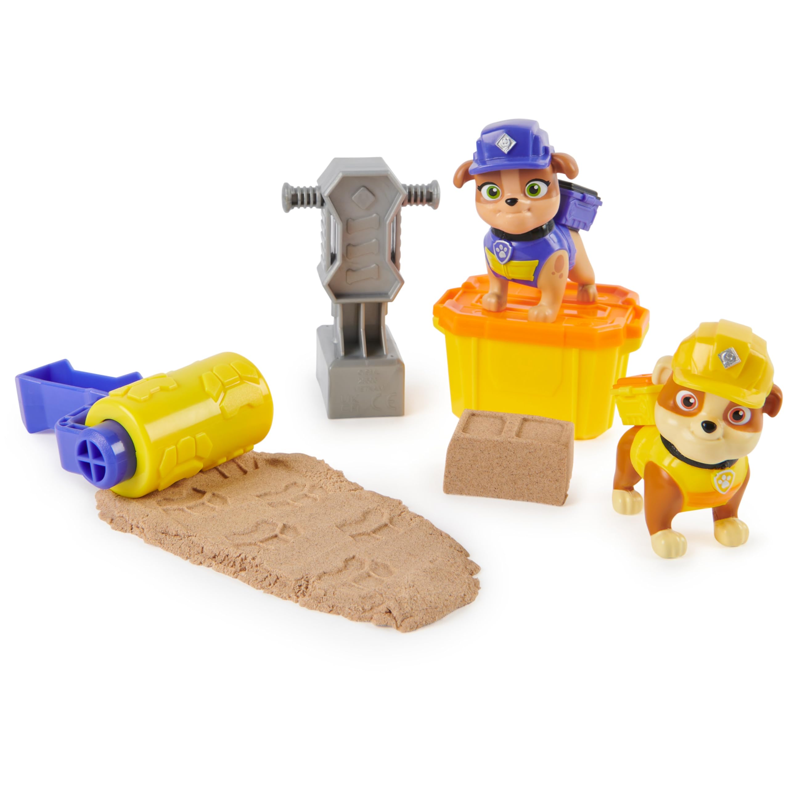 Ruben & Compagnie – Pack of 2 Ruben & Mix Figures + Accessories – Collectible Figure – Kinetic Sand and Kinetic Sand – Paw Patrol Toy – Children's Toy 3 Years and Above