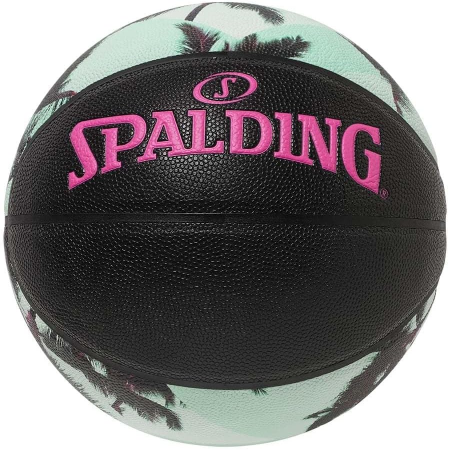 Spalding 77-988J Basketball Palm Tree Multi No. 7 Ball