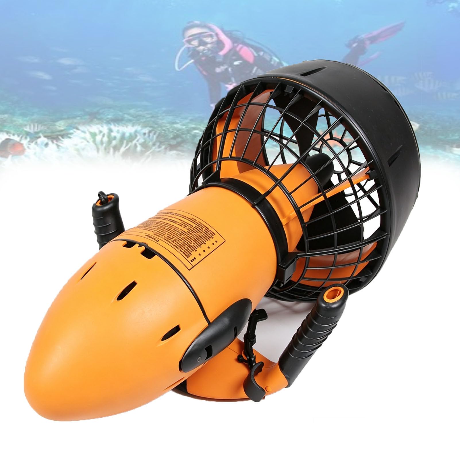 Zowdrix Underwater Scooter Booster 500W, with 25M Deep Dive Capability, Lightweight Snorkeling Gear and Swimming Aid for Pool Recreation, Beach Vacations