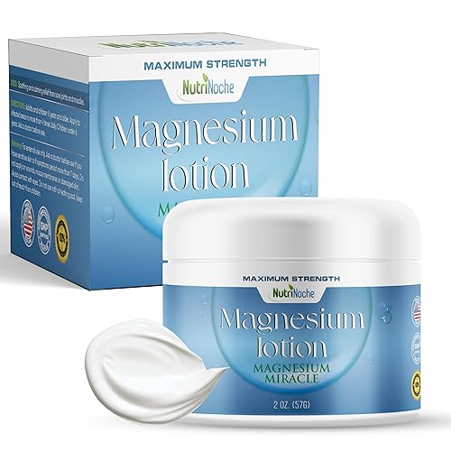 Miniatura 9 de NutriNoche Loción de magnesio - Crema de magnesio para dormir y rejuvenecer el descanso - Fórmula tópica de nano magnesio - Calmar y enfriar