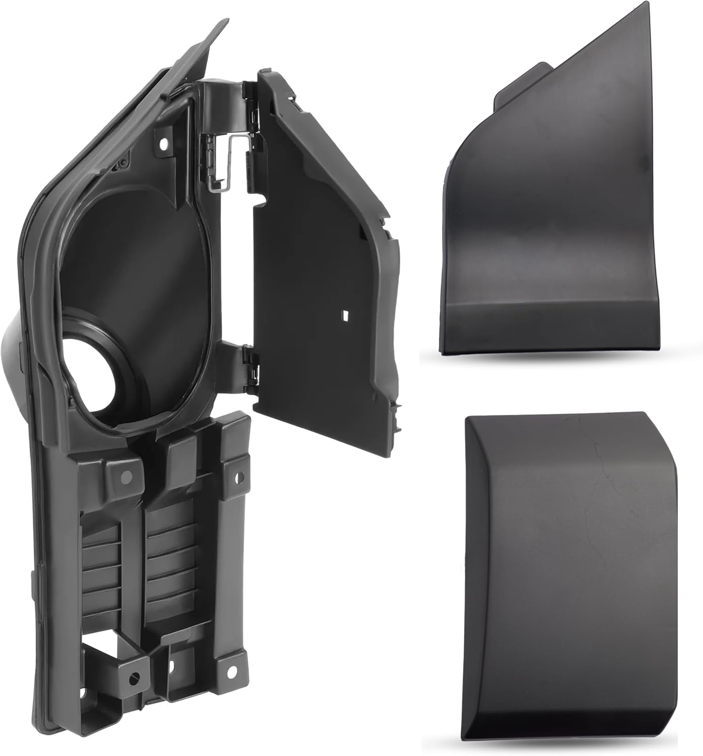 Fuel Filler Housing,Door Gas Cap Cover,Fuel GAS Filler Door Housing Pocket w/Hinge For Ford Transit Van 2015-2023 CK4Z61405A26A, CK4Z61405A26B CK4Z5427936A (Package 1)