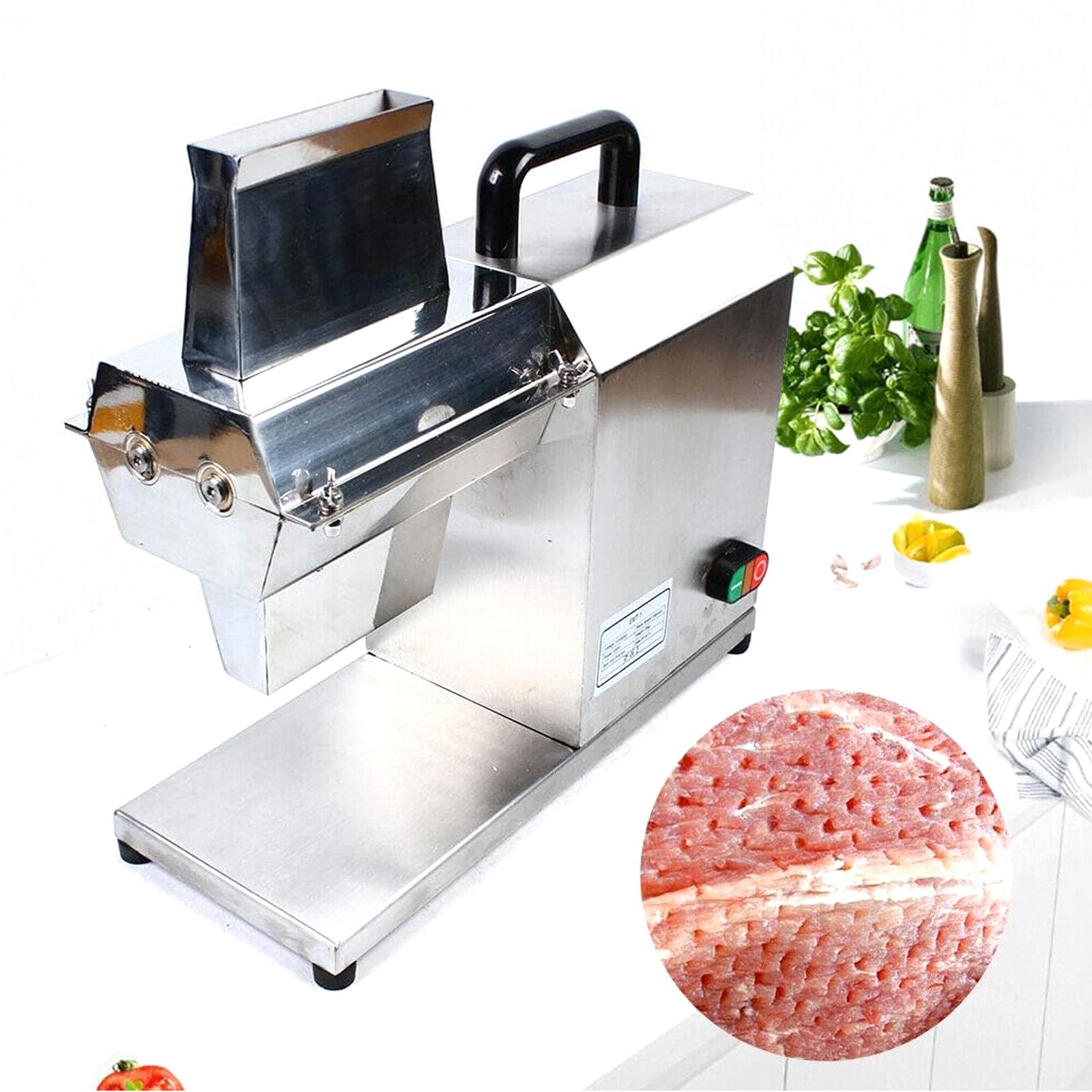 Kommerzieller Fleischklopfer, 450 W elektrisches Fleischglättwerkzeug, Fleischklopfer aus Edelstahl, für Rindfleisch, Türkei