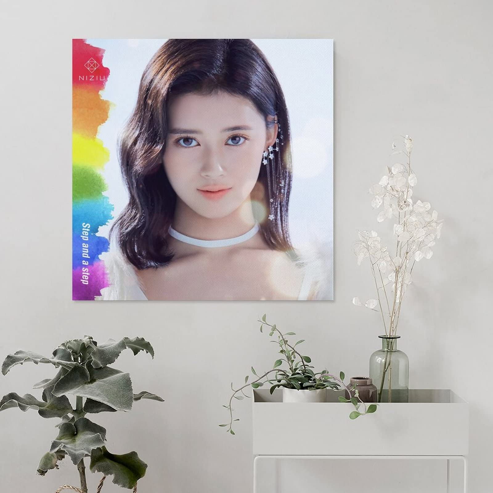 Amazon.co.jp: RIMA リマ NiziU ニジュー STEP AND A STEPキャンバス