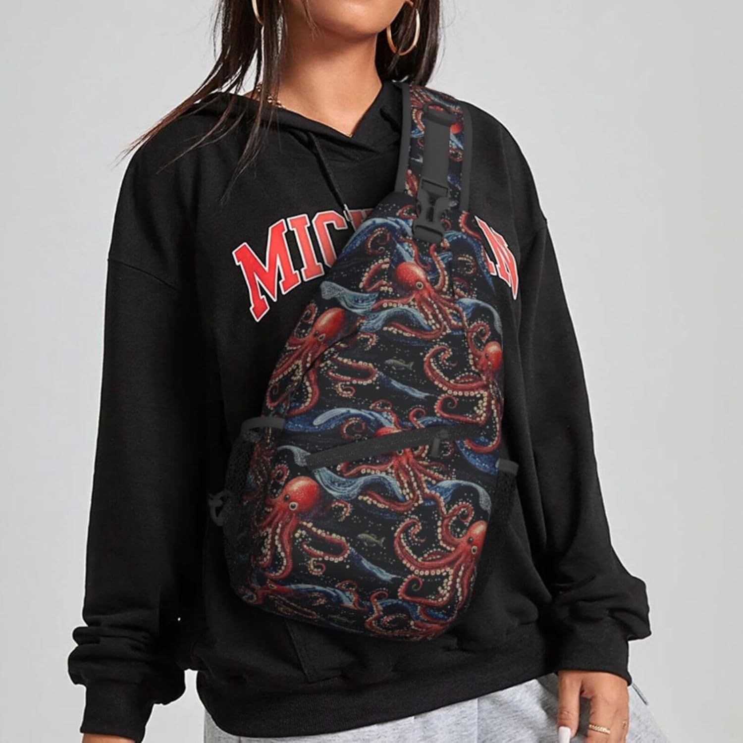 Booty Juggler Sling Bag For Women Crossbody Shoulder Bag Casual Daypack Backpacks Men Chest Bag Gym Cycling Travel Hiking - Image 5